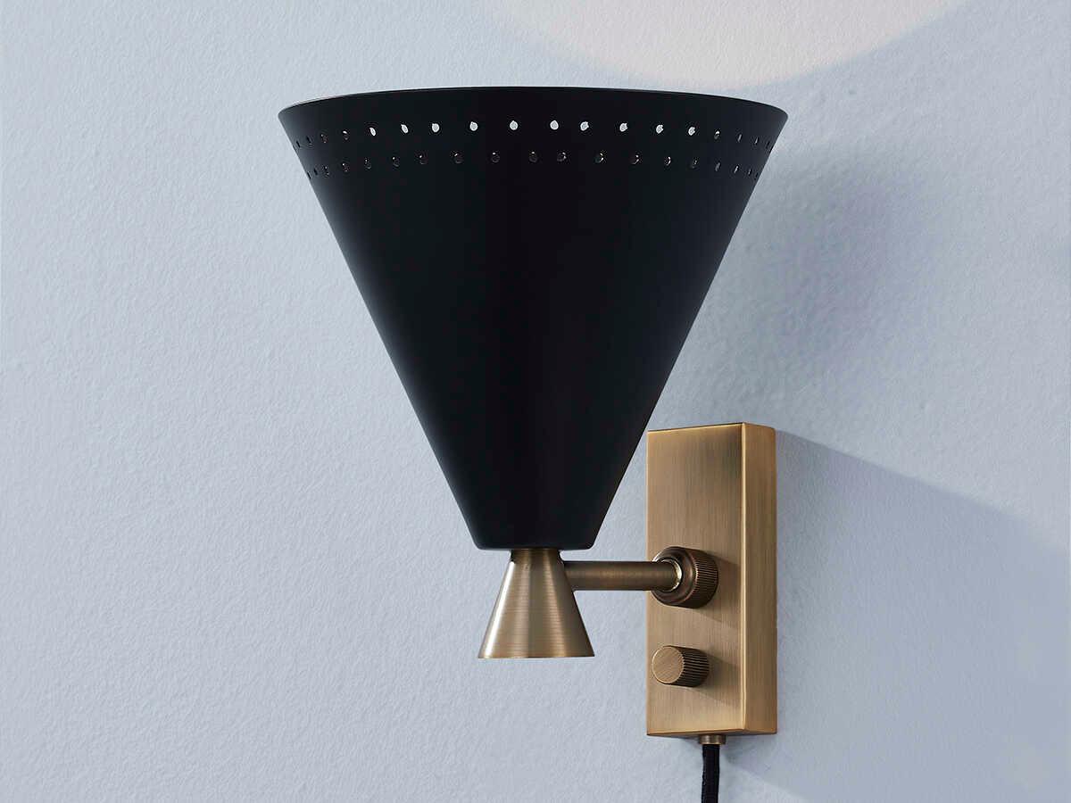 Troy Lighting Arvin 1-Light Patina Brass Wall Sconce