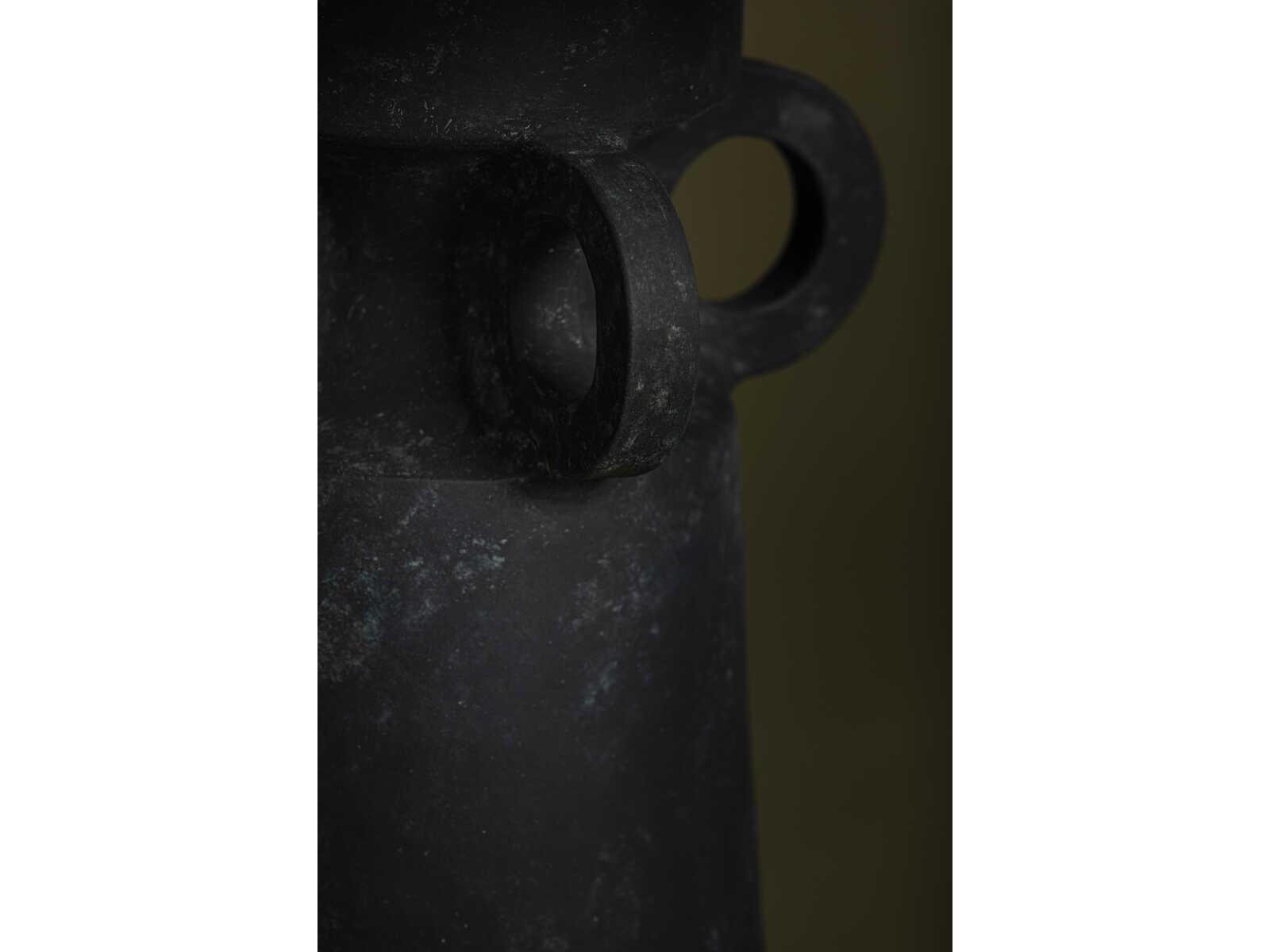 Troy Lighting Santa Cruz French Iron White Linen Black Buffet Lamp