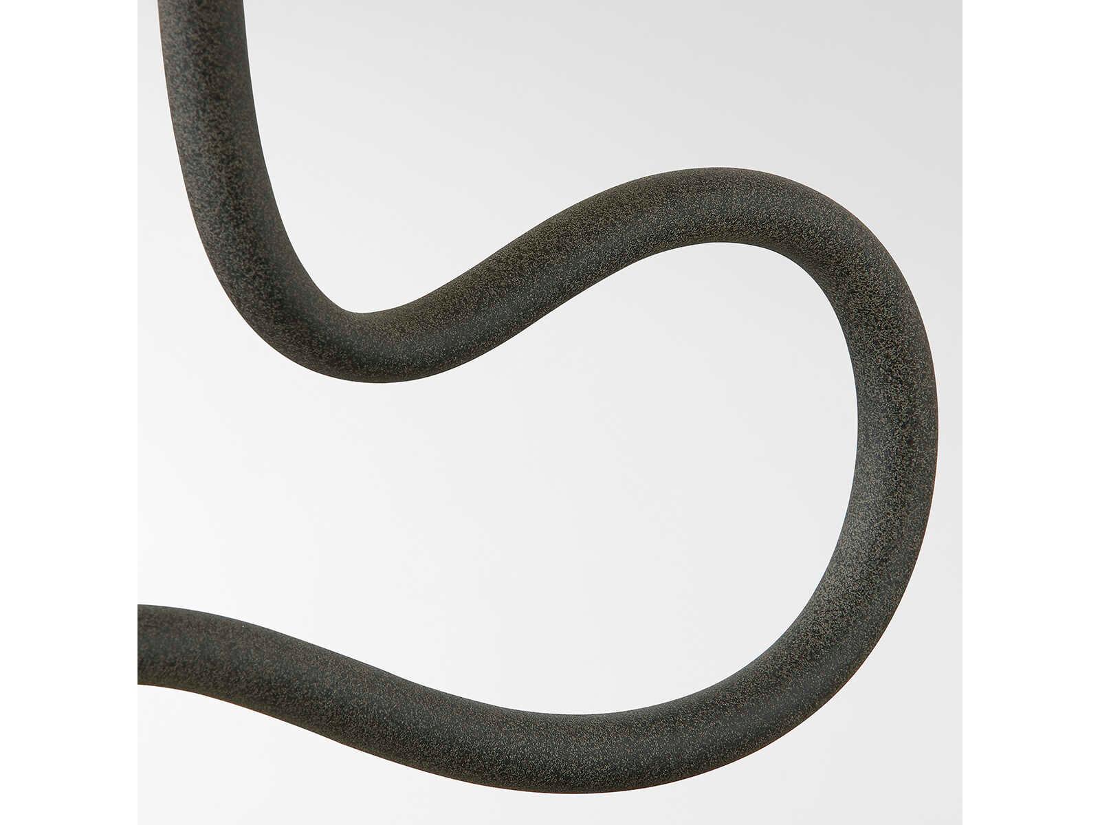 Troy Lighting Veranda French Iron Off White Linen Black Table Lamp