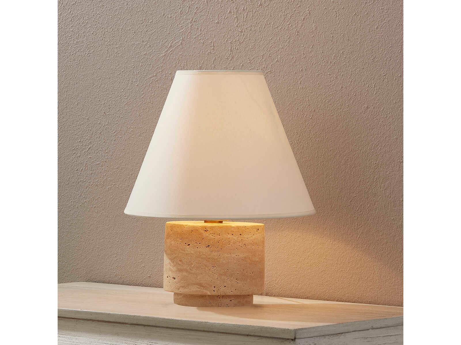 Troy Lighting Bronte Patina Brass Brown Table Lamp