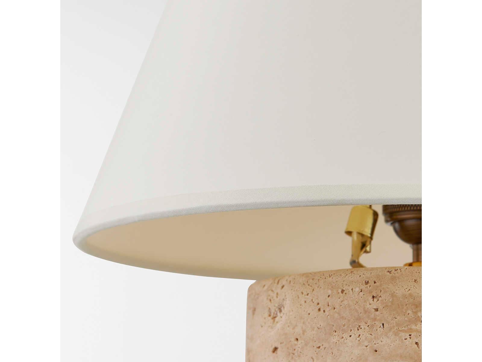 Troy Lighting Bronte Patina Brass Brown Table Lamp