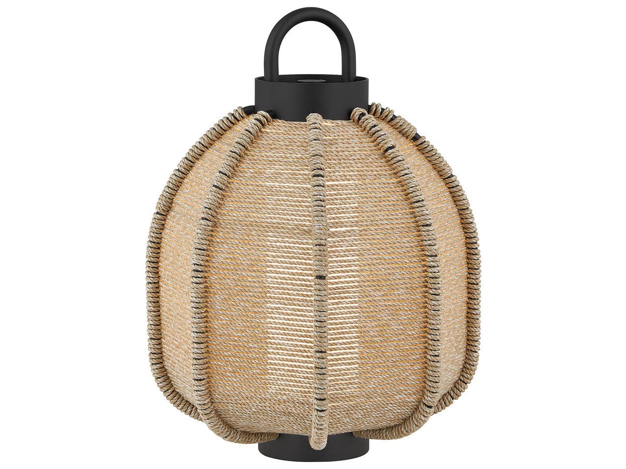 Troy Lighting Maltby Texture Black Brown Table Lamp