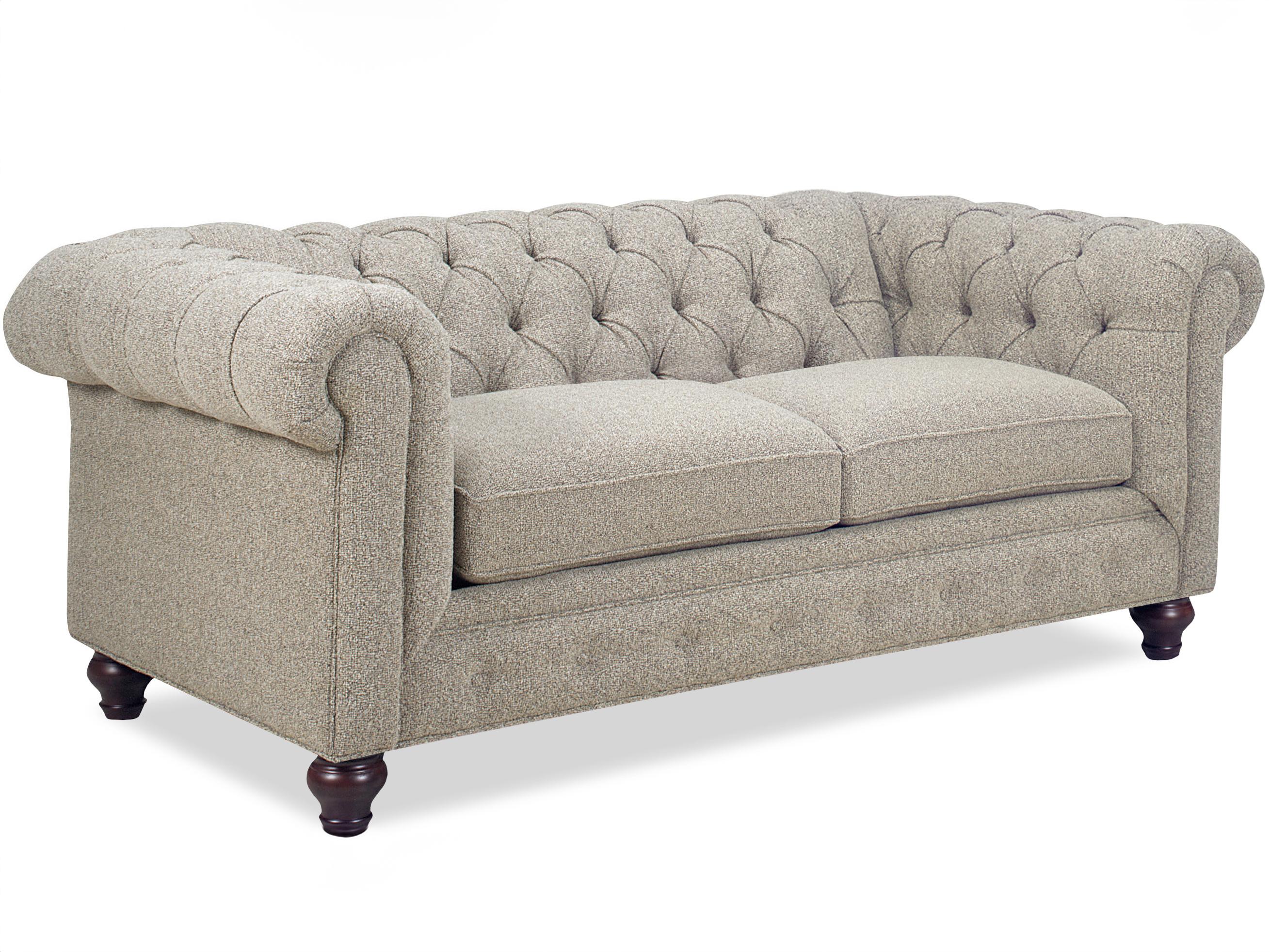 Temple Chesterfield Upholstered Loveseat