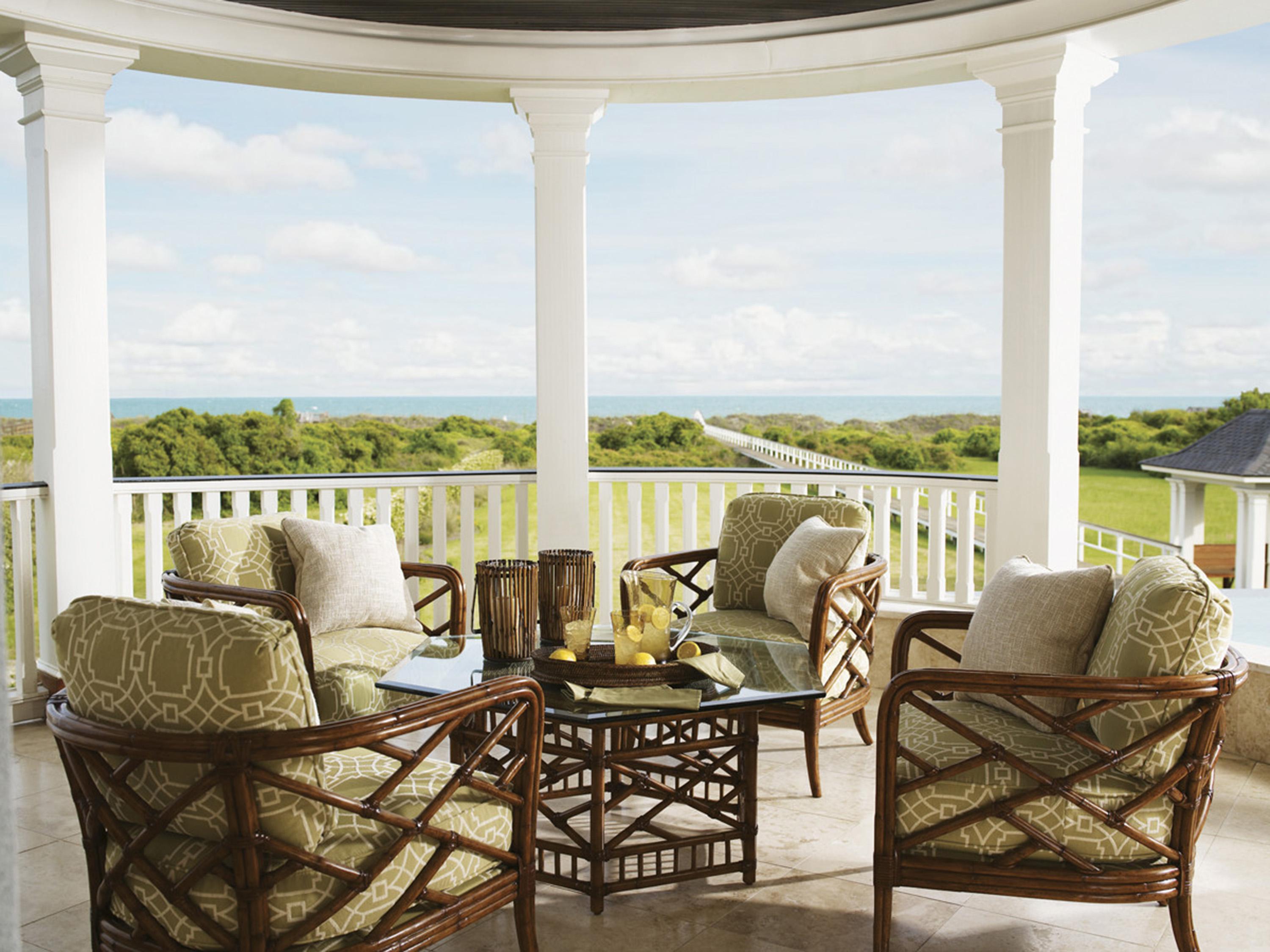 Tommy Bahama Island Estate Key Largo Hexagon Coffee Table