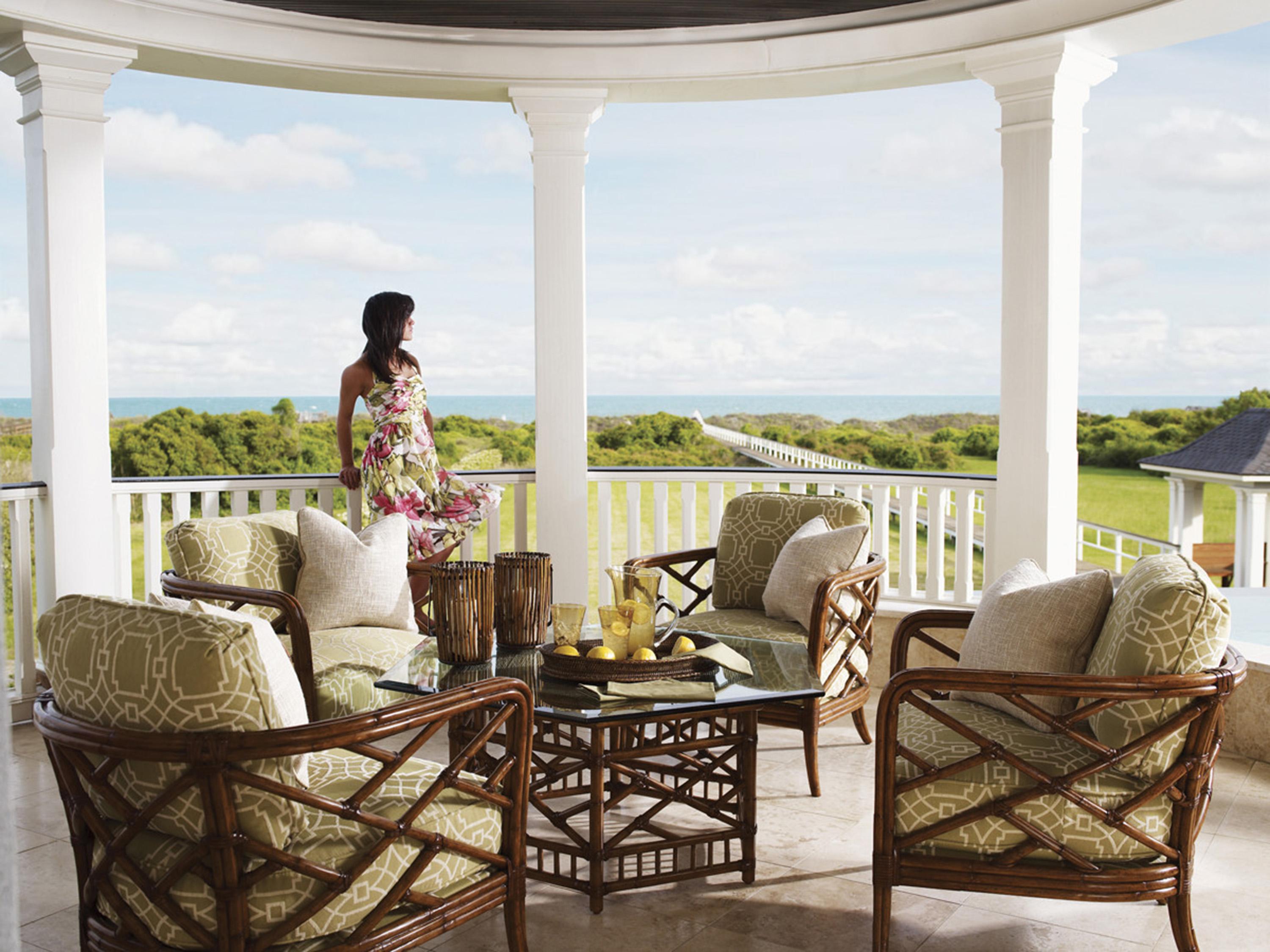 Tommy Bahama Island Estate Key Largo Hexagon Coffee Table