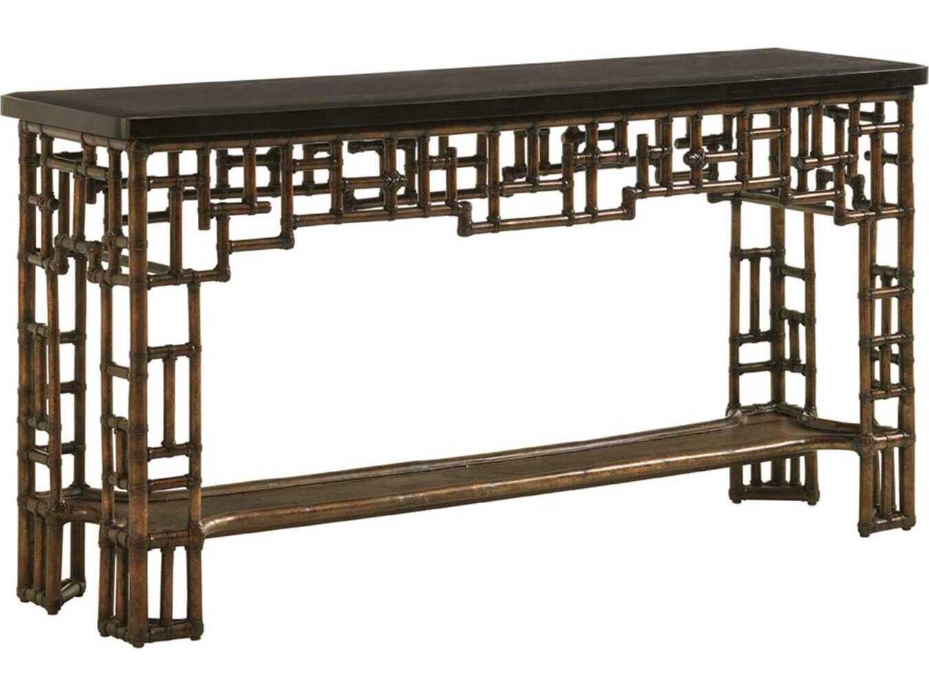 Tommy Bahama Royal Kahala Mystic Rectangular Console Table
