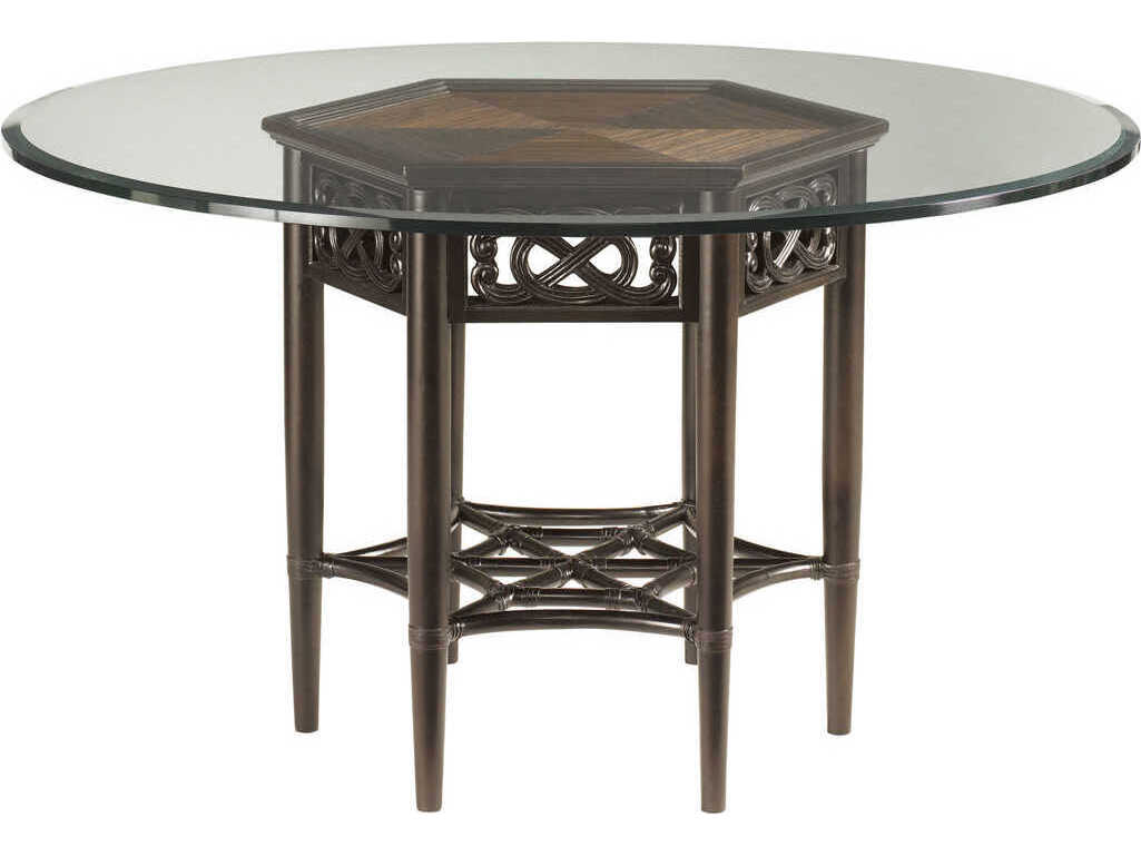 Tommy Bahama Royal Kahala Sugar and Lace Round Dining Table