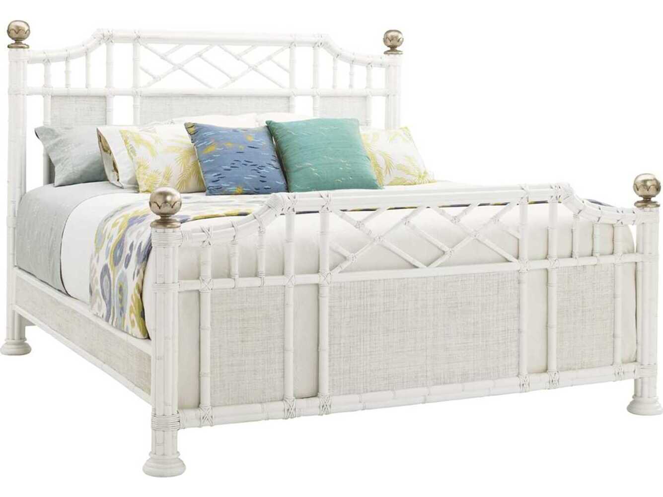 Tommy Bahama Ivory Key Prichards Bay King Panel Bed