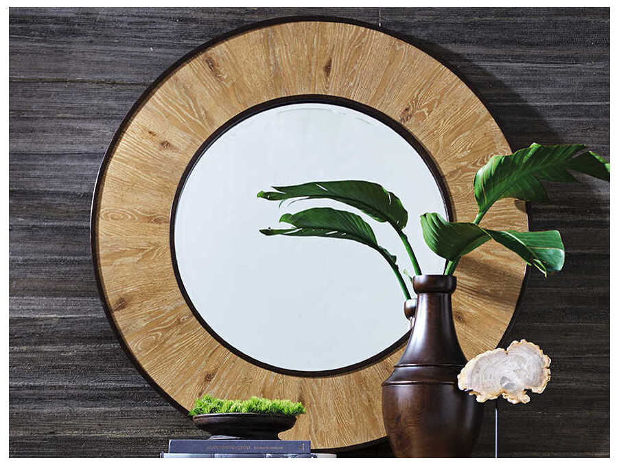 Tommy Bahama Los Altos Carins Round Wall Mirror