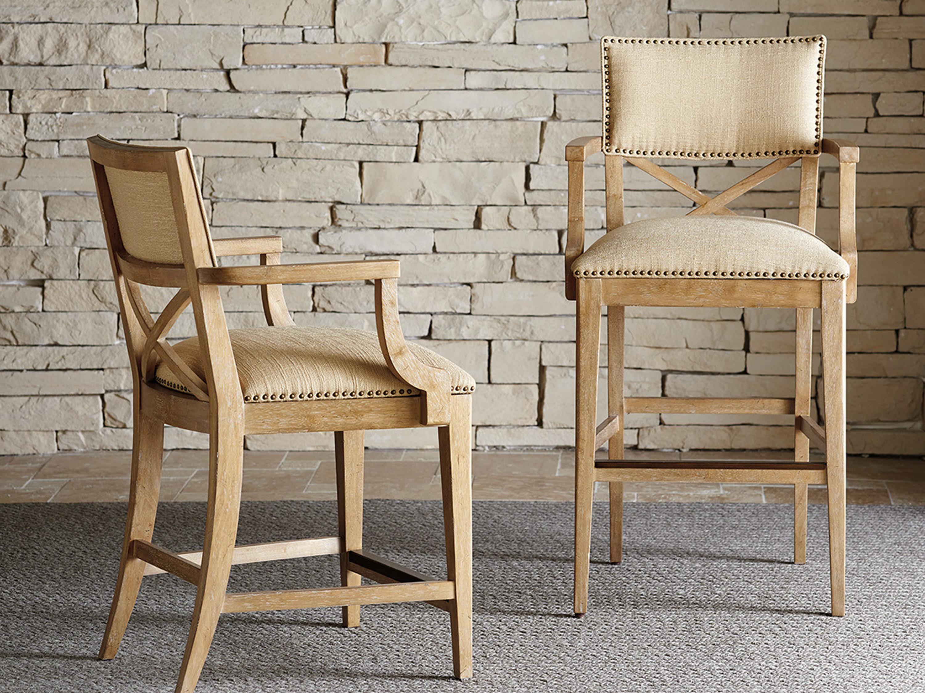 Tommy Bahama Los Altos Sutherland Upholstered Bar Stool