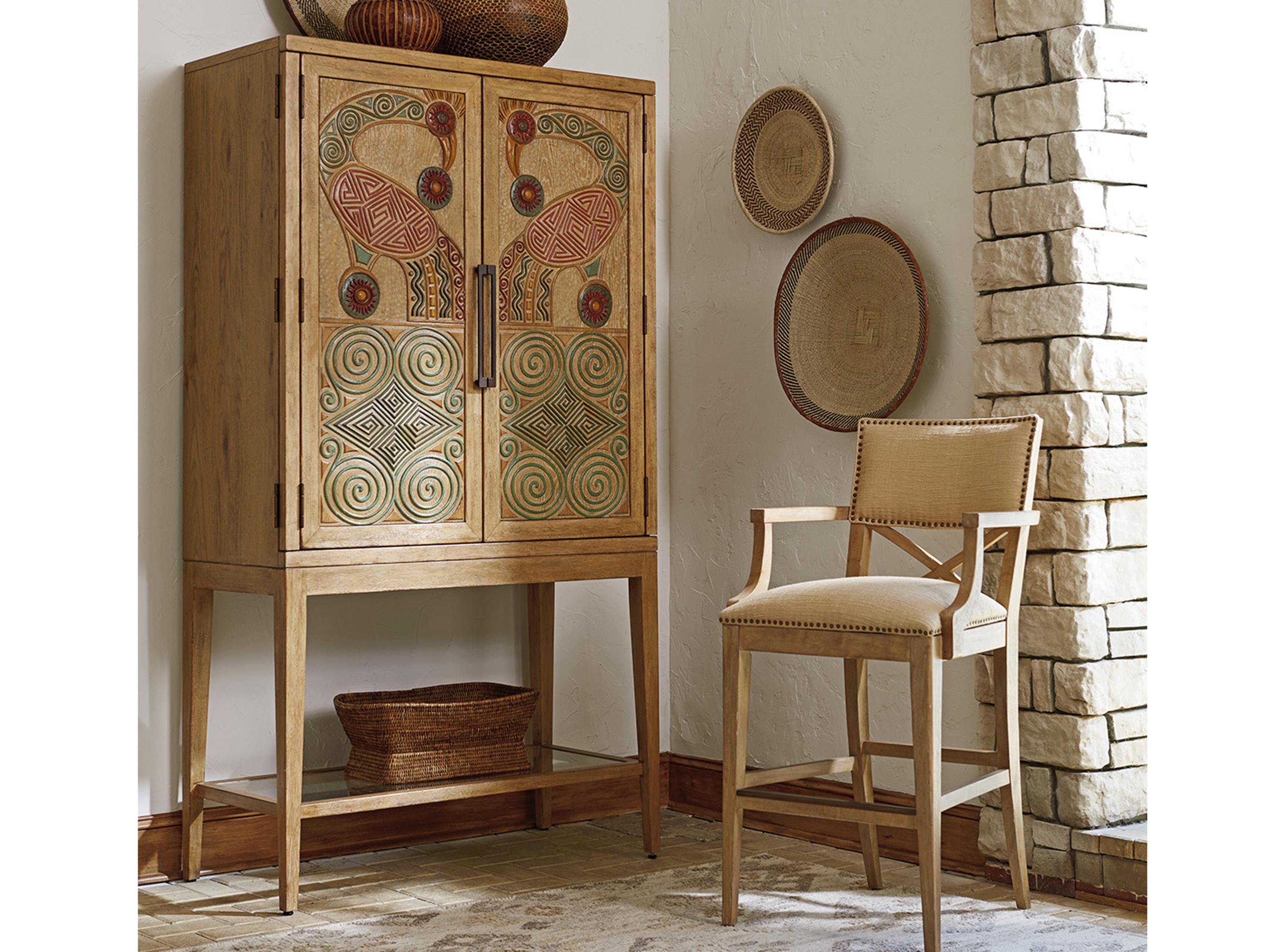 Tommy Bahama Los Altos Sutherland Upholstered Bar Stool