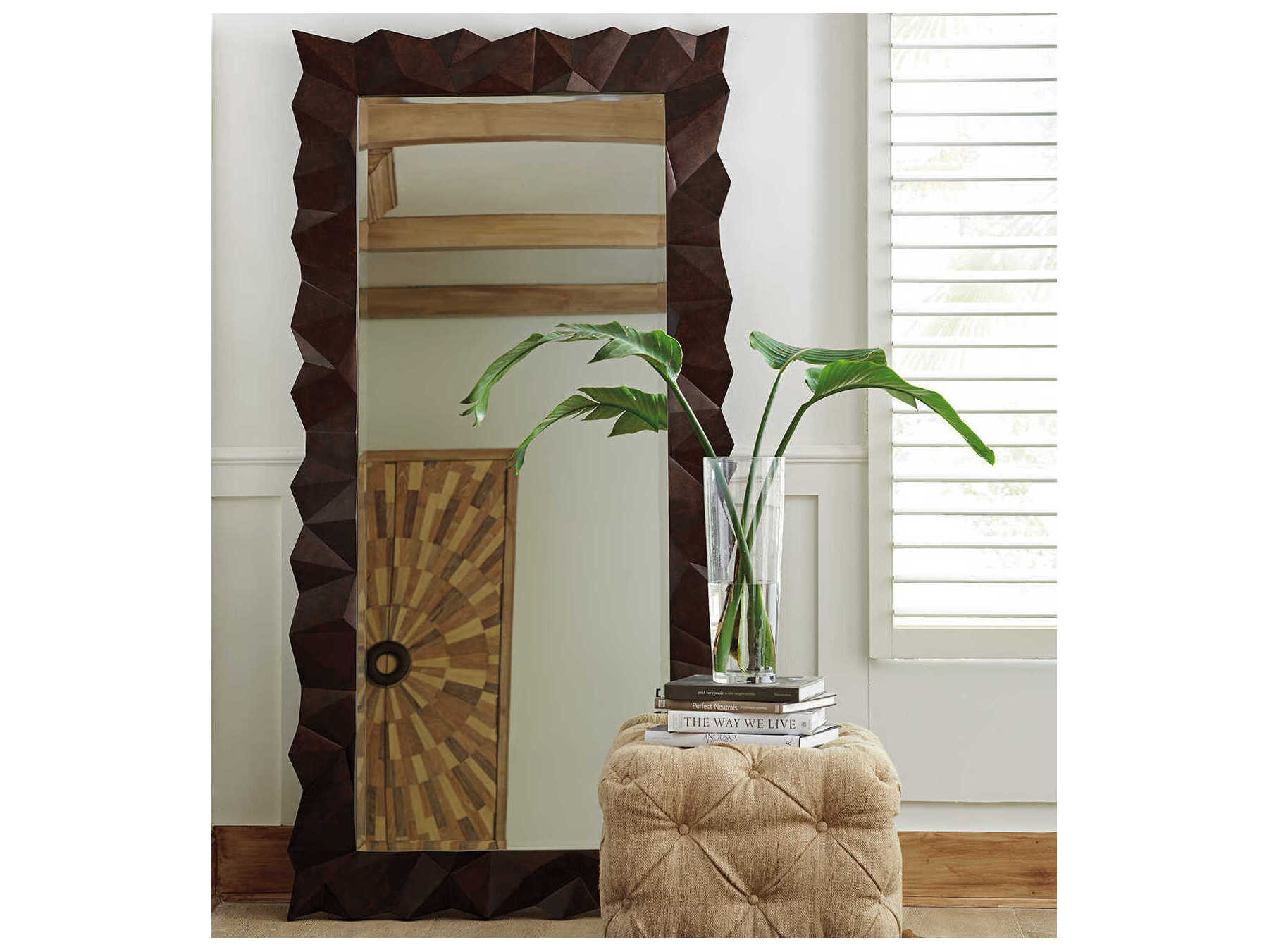 Tommy Bahama Los Altos Atherton Rectangular Floor Mirror