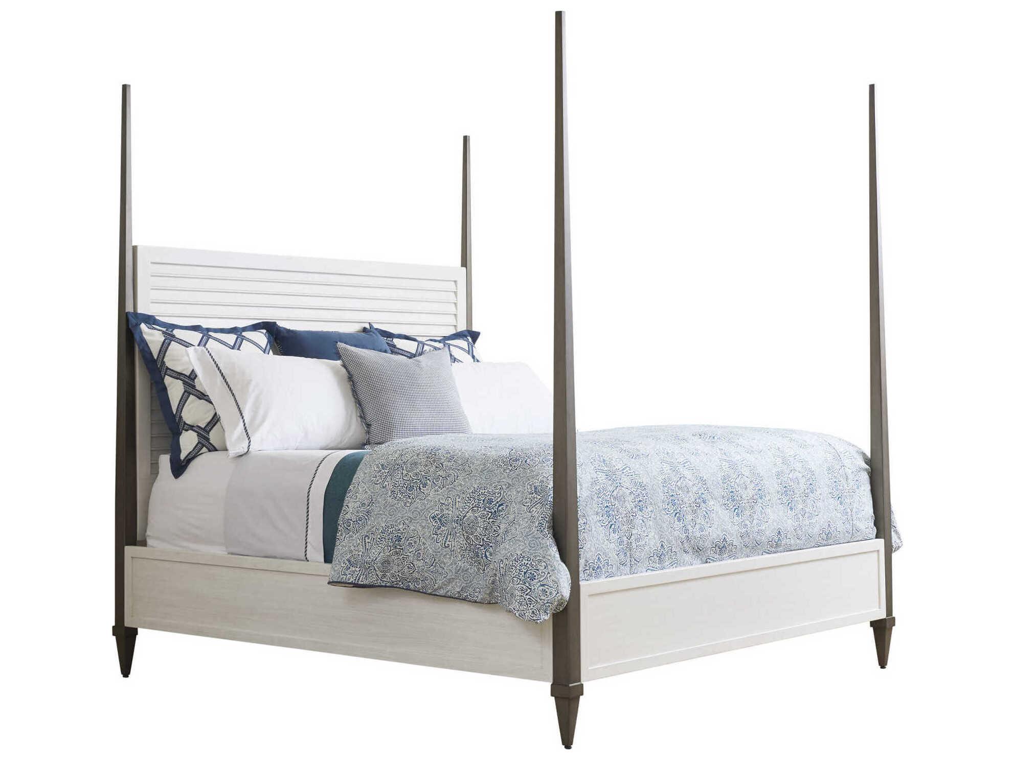 Tommy Bahama Ocean Breeze Coral Gables King Poster Bed