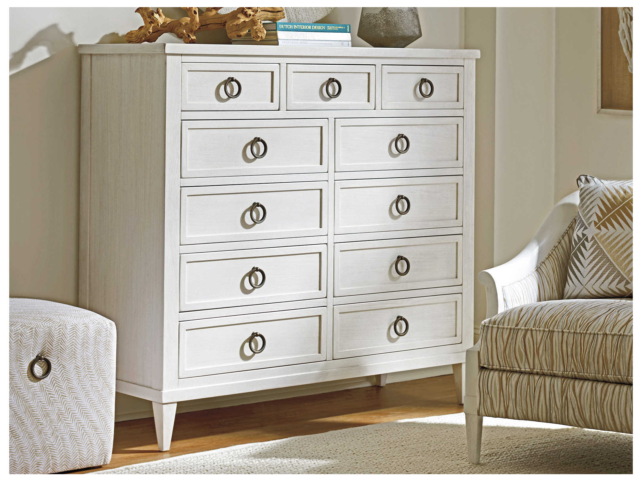 Tommy Bahama Ocean Breeze Pinecrest 11-Drawer Gentlemans Chest