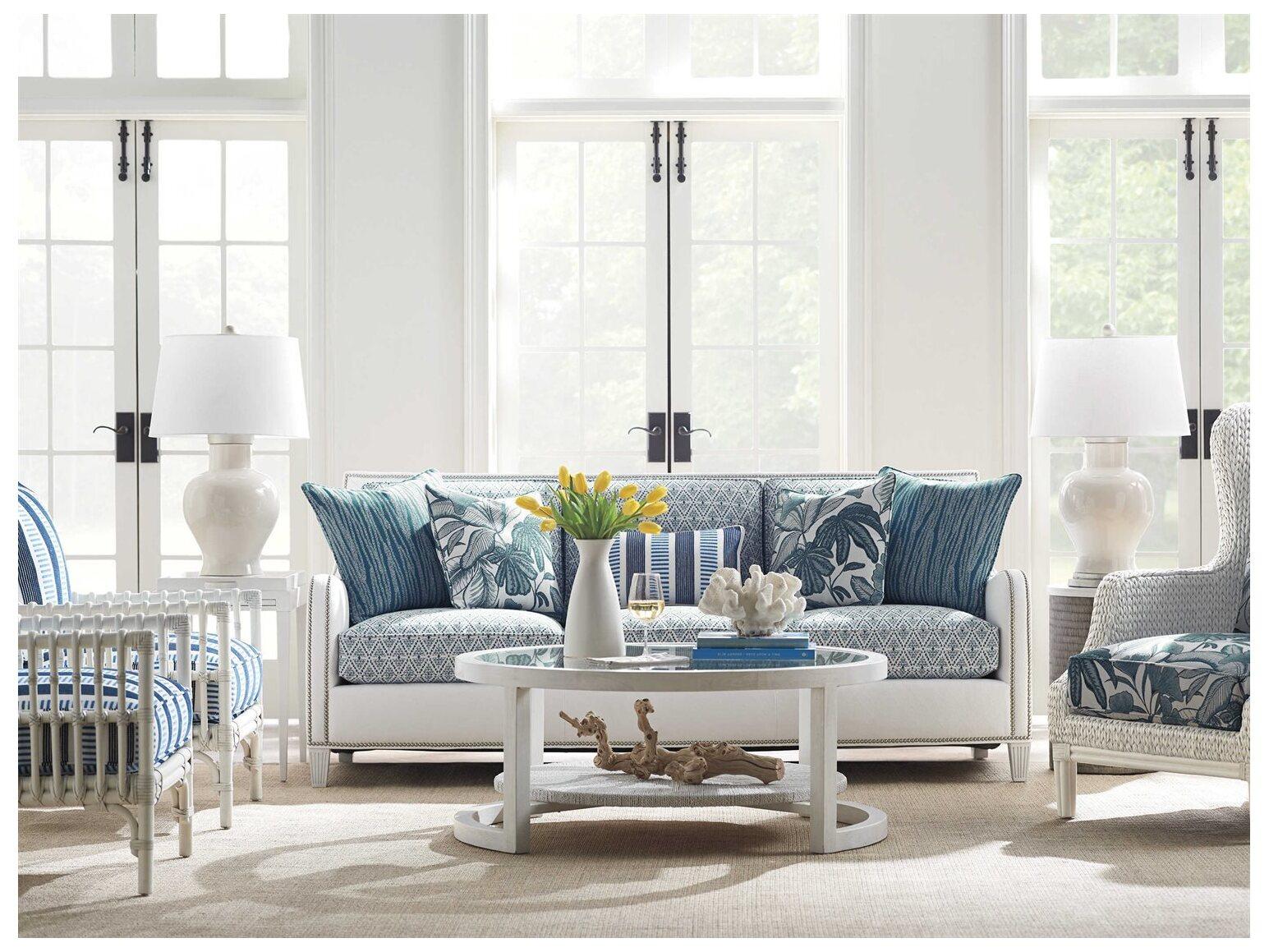 Tommy Bahama Ocean Breeze Pompano Round Coffee Table