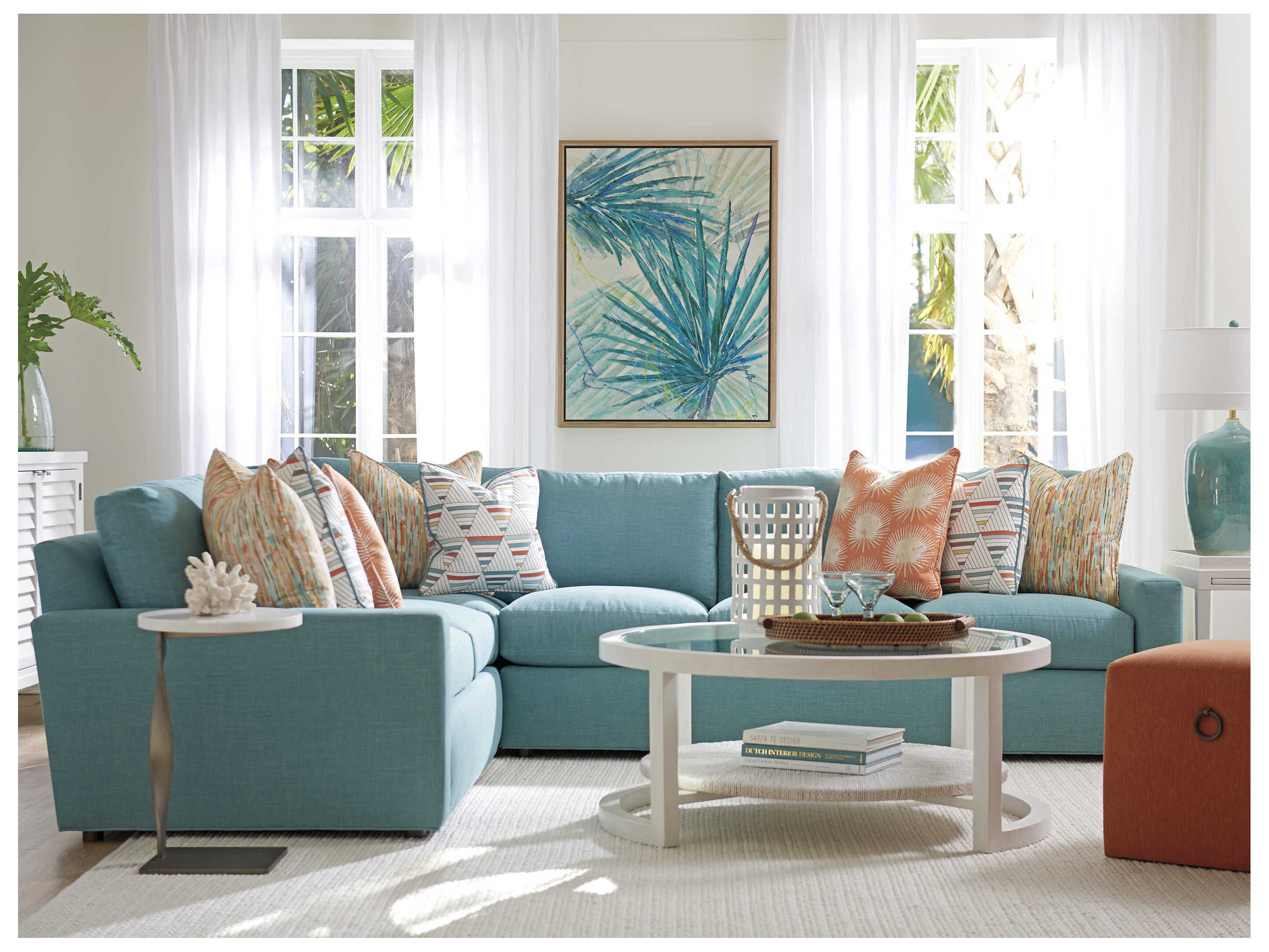 Tommy Bahama Ocean Breeze Rockville Round End Table