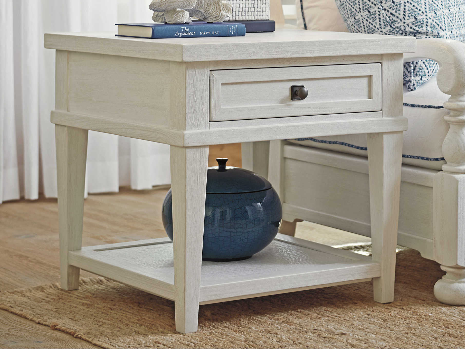Tommy Bahama Ocean Breeze Palm Coast Square End Table