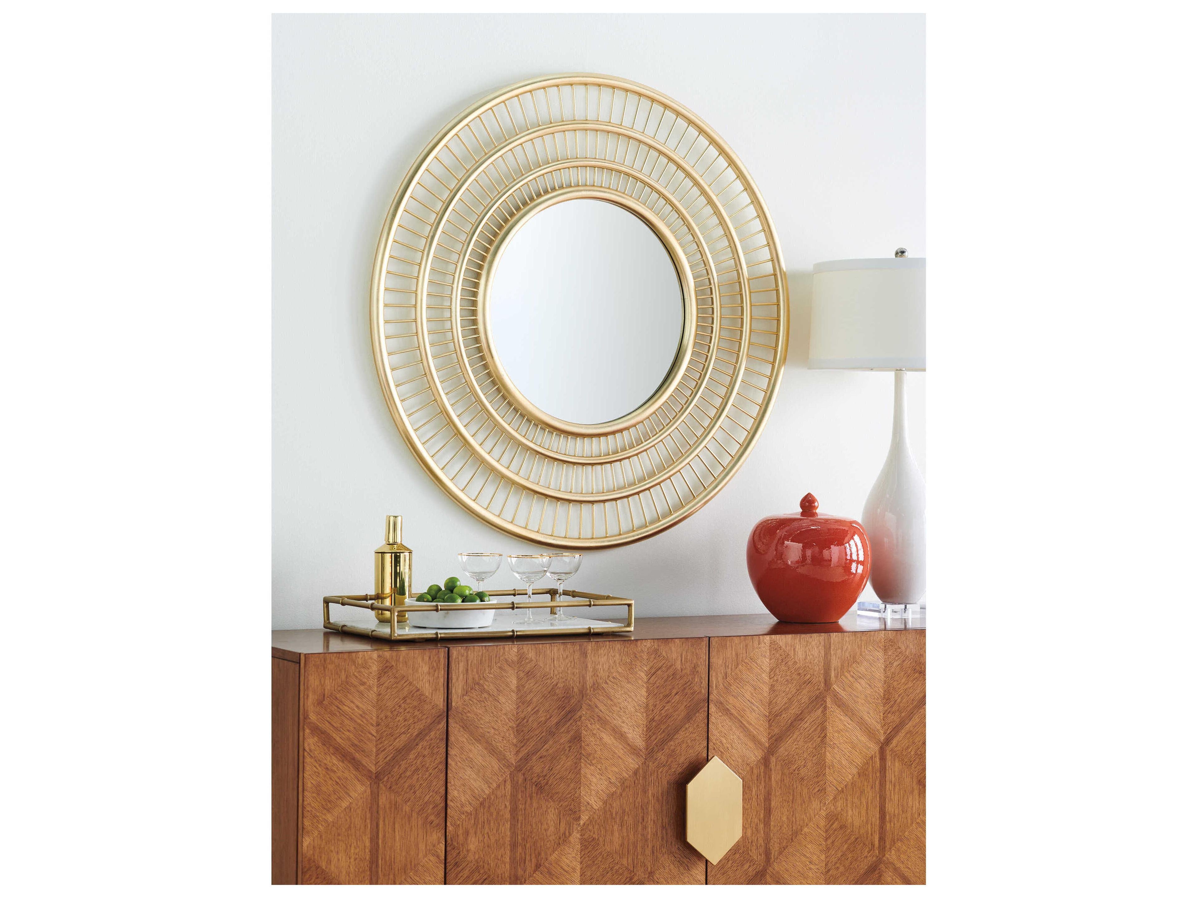 Tommy Bahama Palm Desert Ambrose Round Wall Mirror