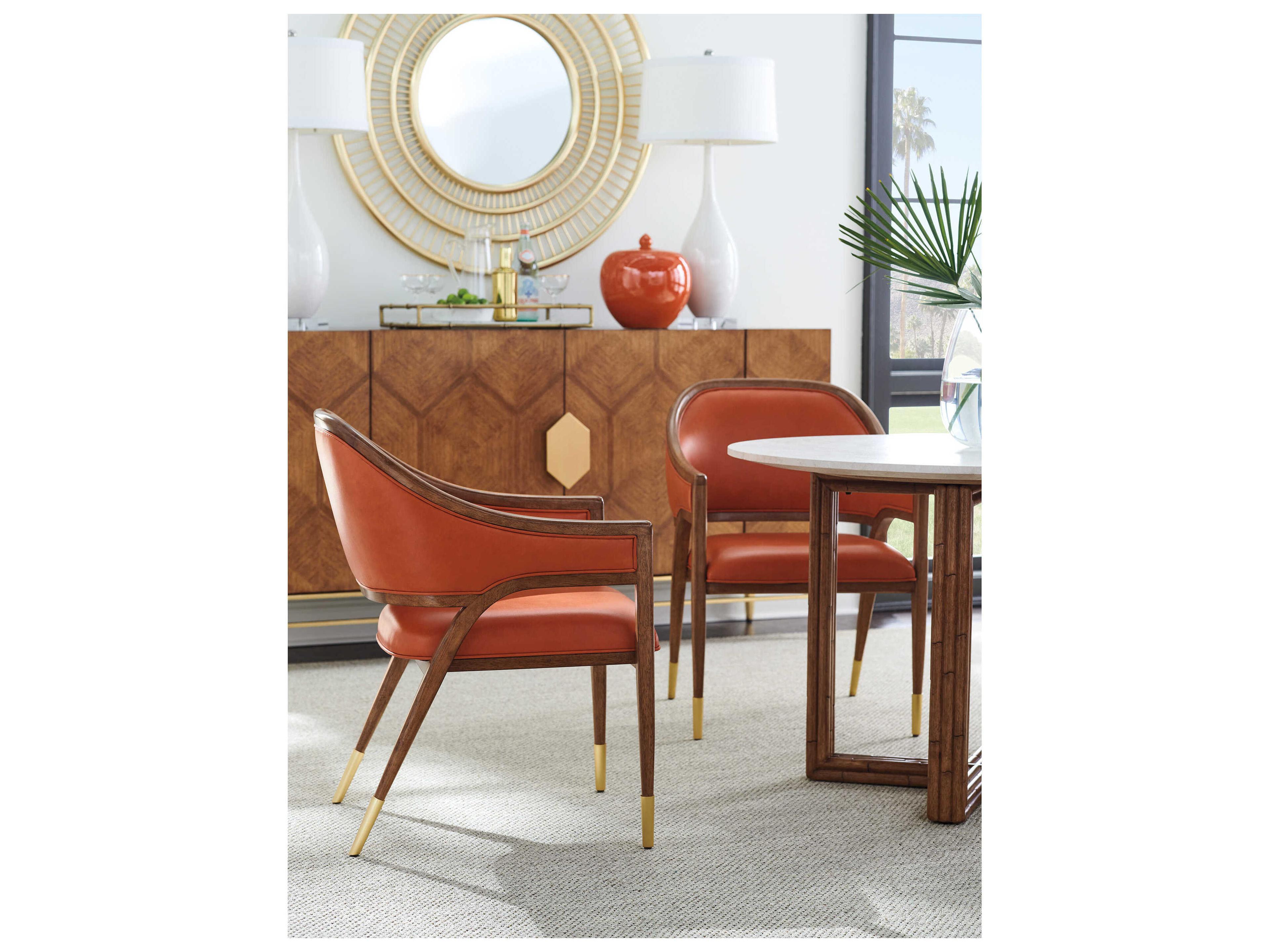 Tommy Bahama Palm Desert Ambrose Round Wall Mirror