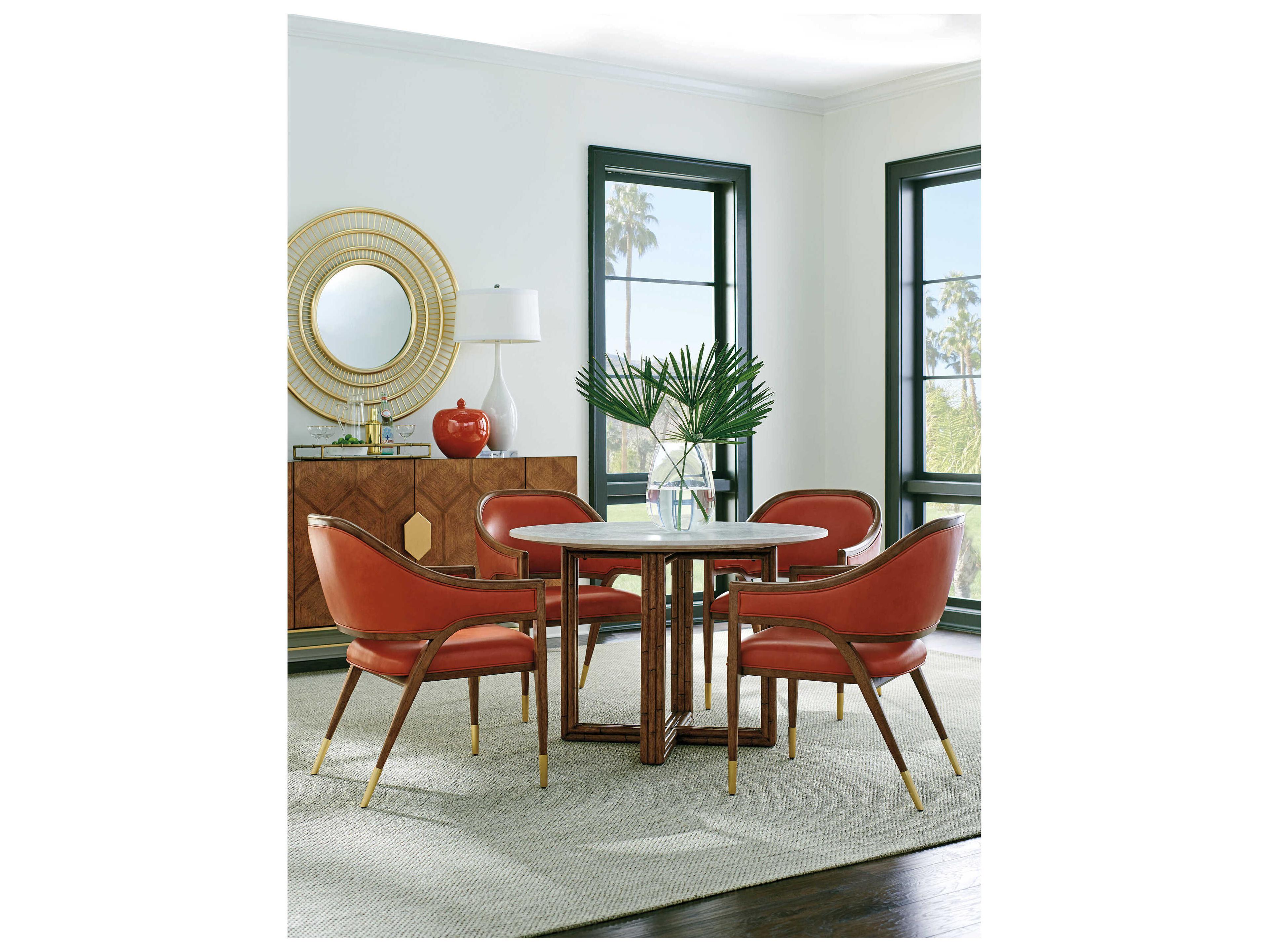 Tommy Bahama Palm Desert Ambrose Round Wall Mirror