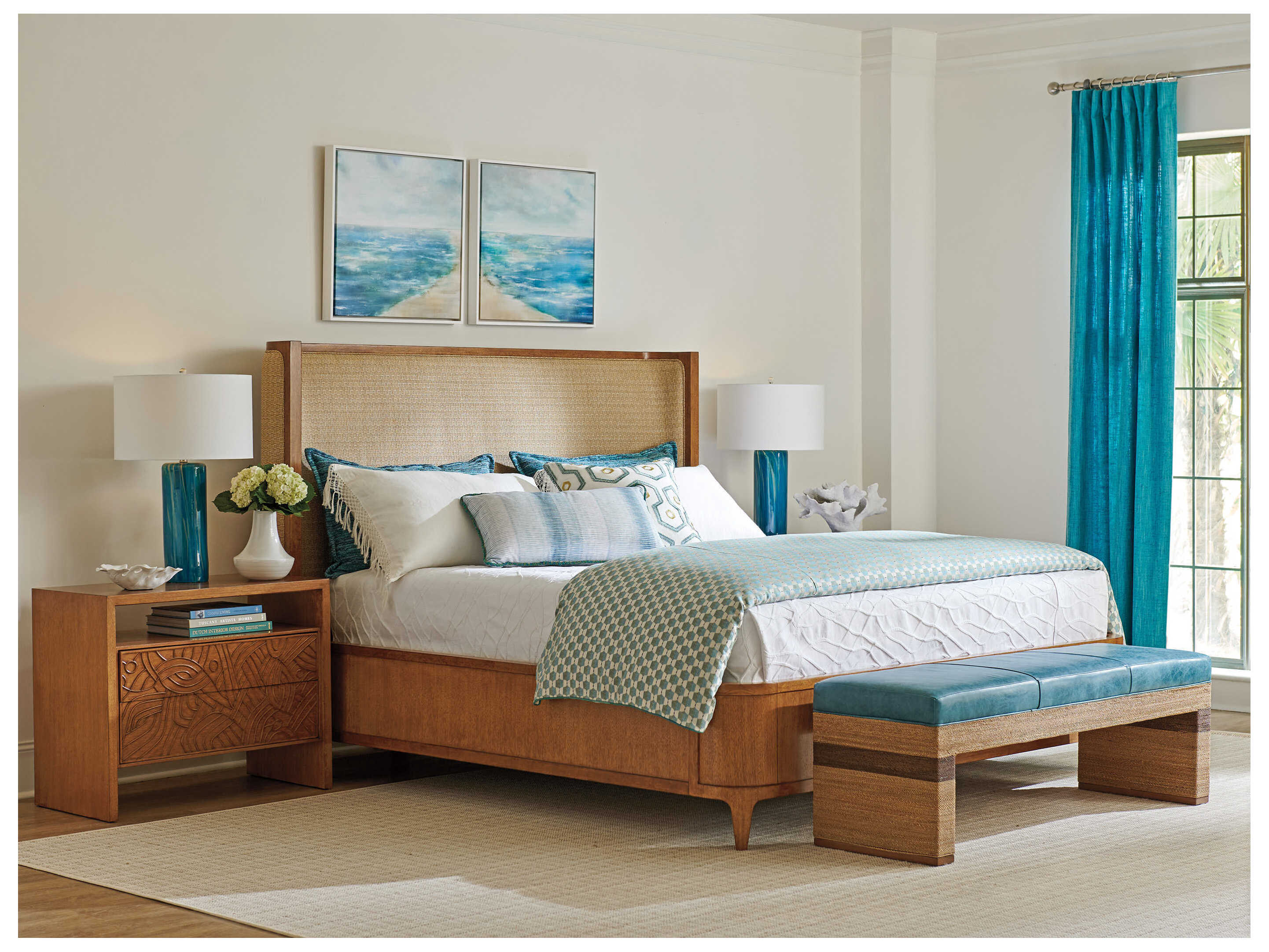 Tommy Bahama Palm Desert Redlands 2 - Drawer Nightstand