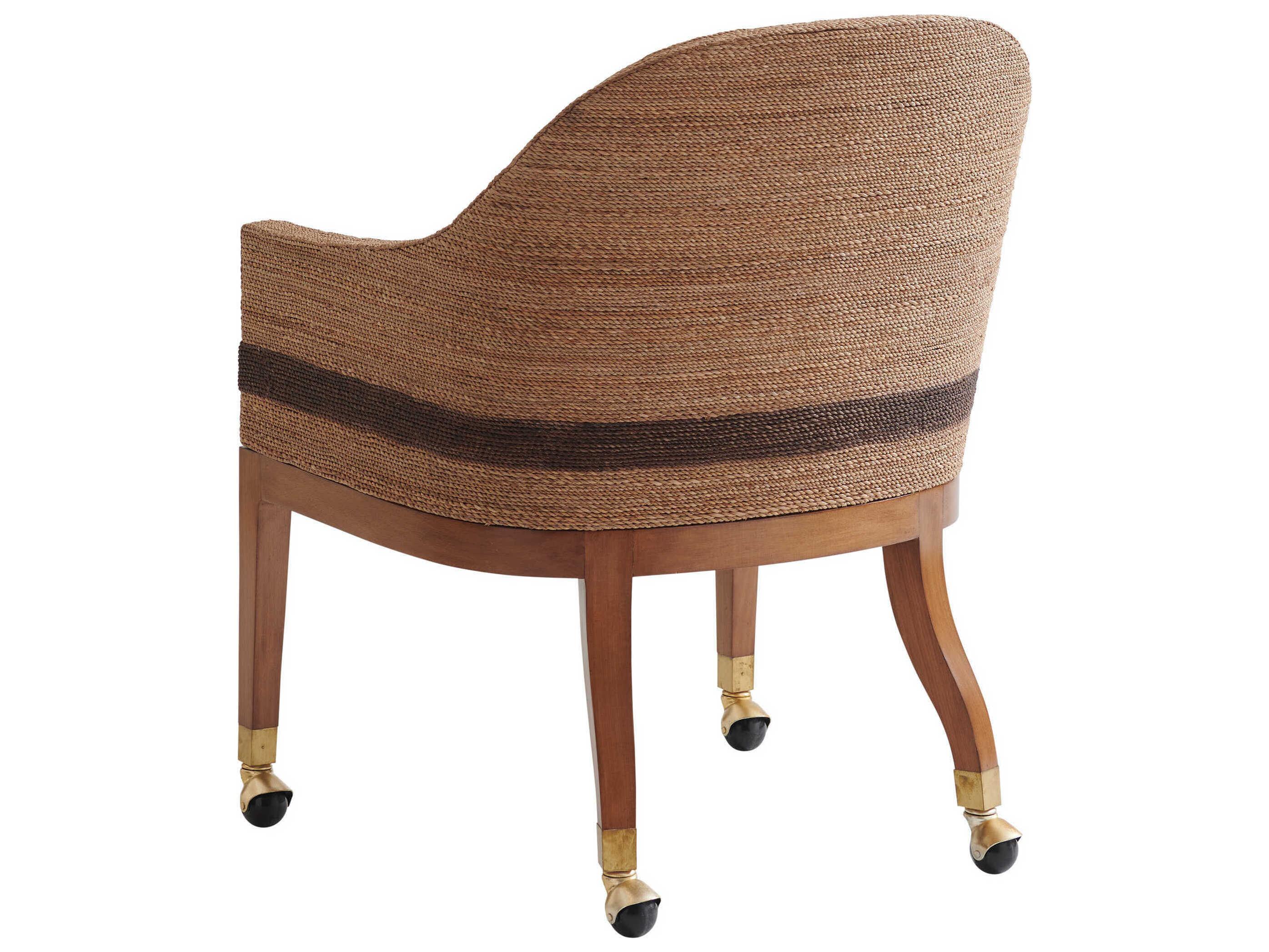 Tommy Bahama Palm Desert Dorian Woven Dining Arm Chair