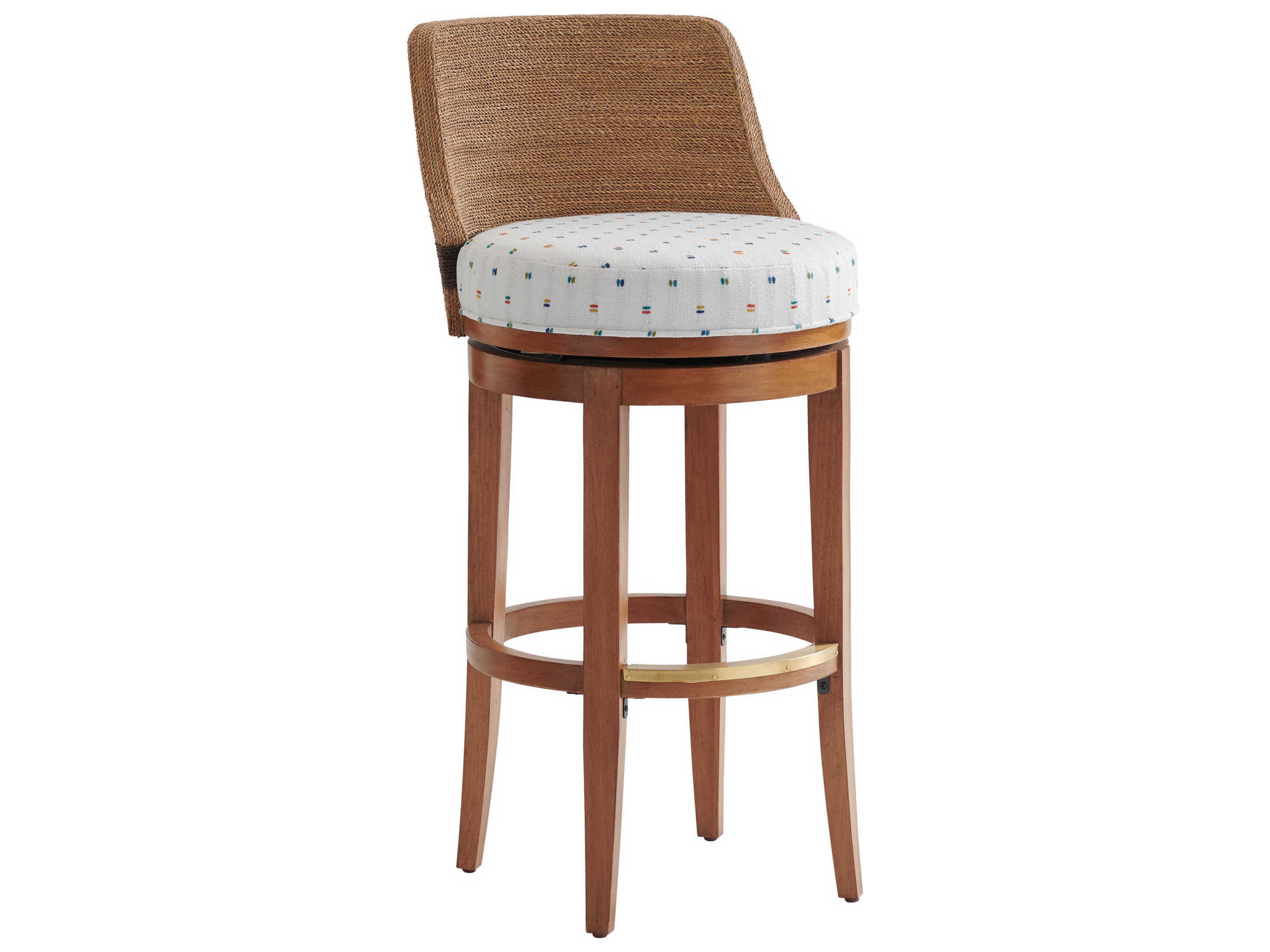 Tommy Bahama Palm Desert Kipton Swivel Bar Stool