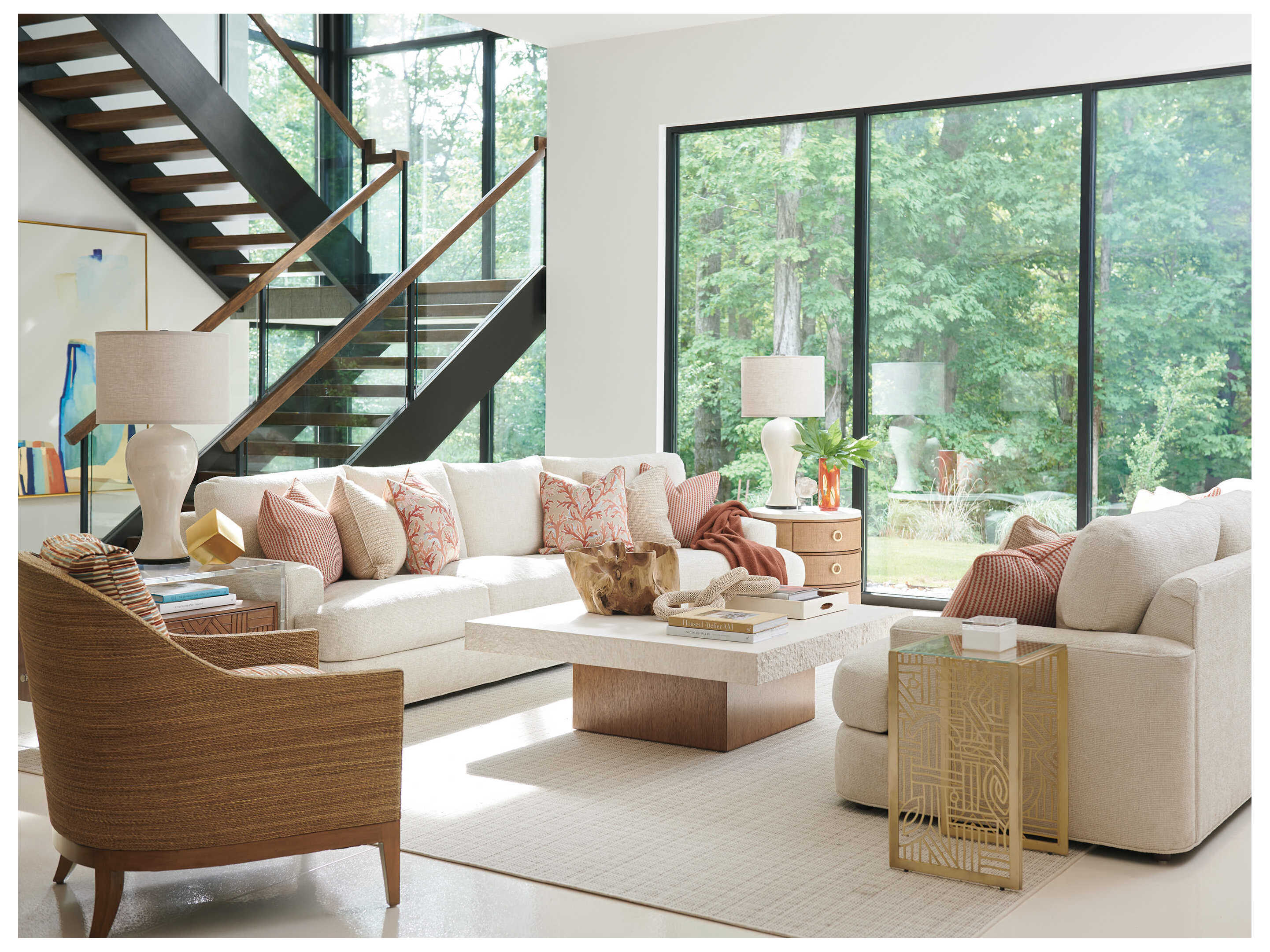 Tommy Bahama Palm Desert Redford Metal End Table