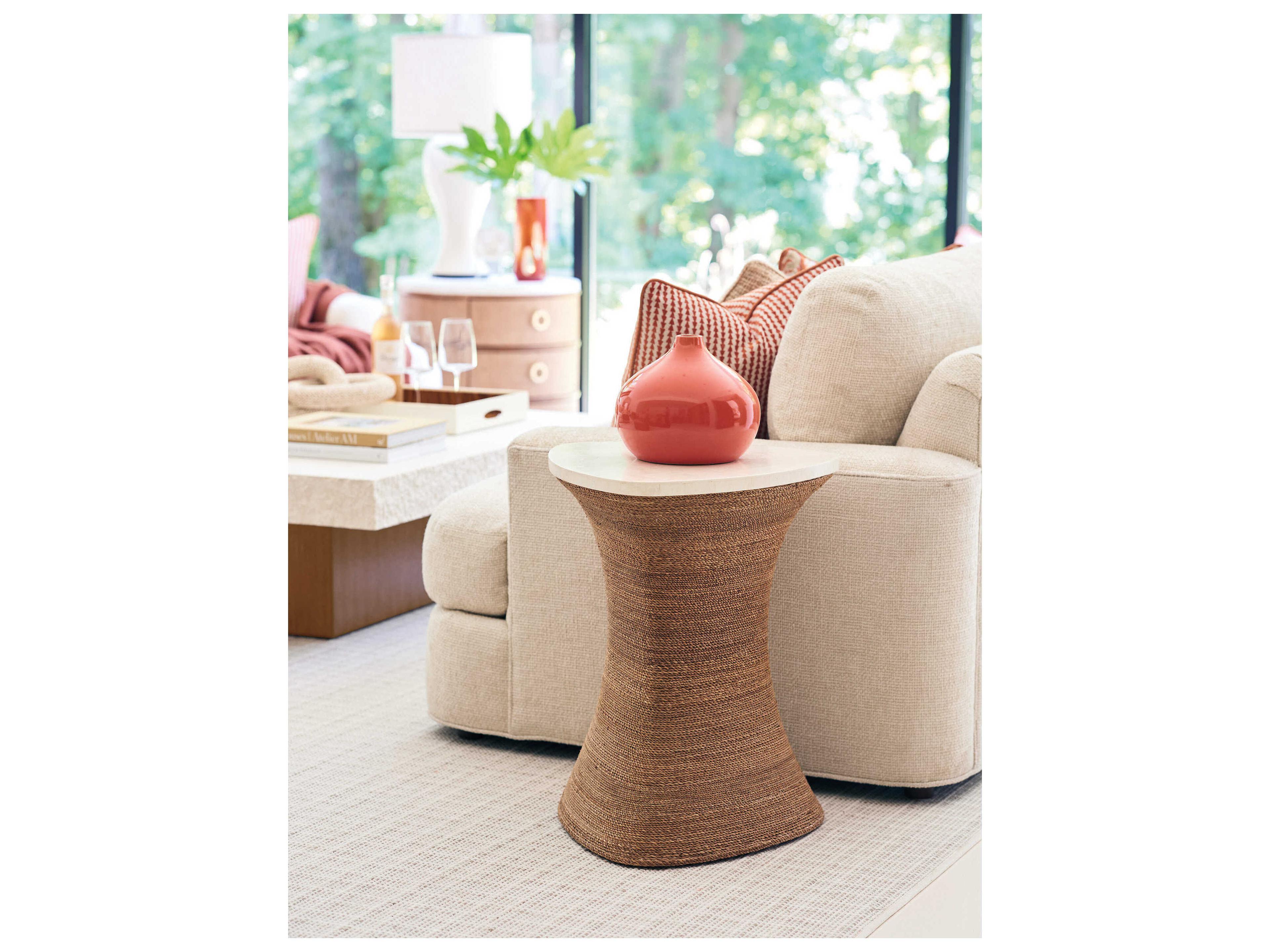 Tommy Bahama Palm Desert Haley Woven End Table