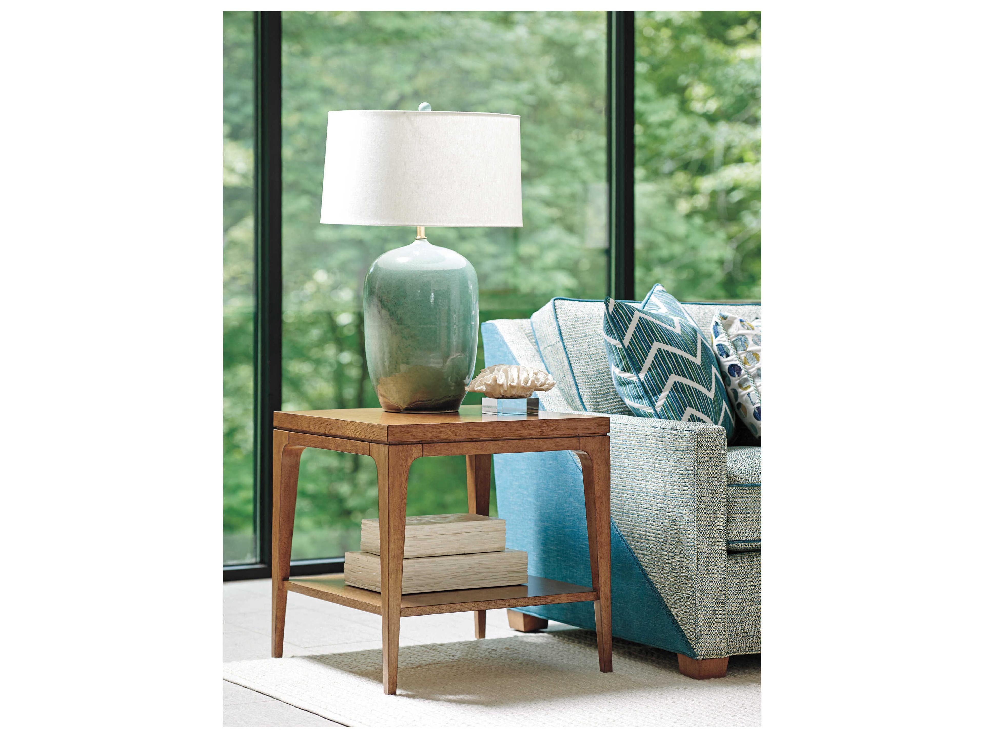 Tommy Bahama Palm Desert Kinsley Square End Table