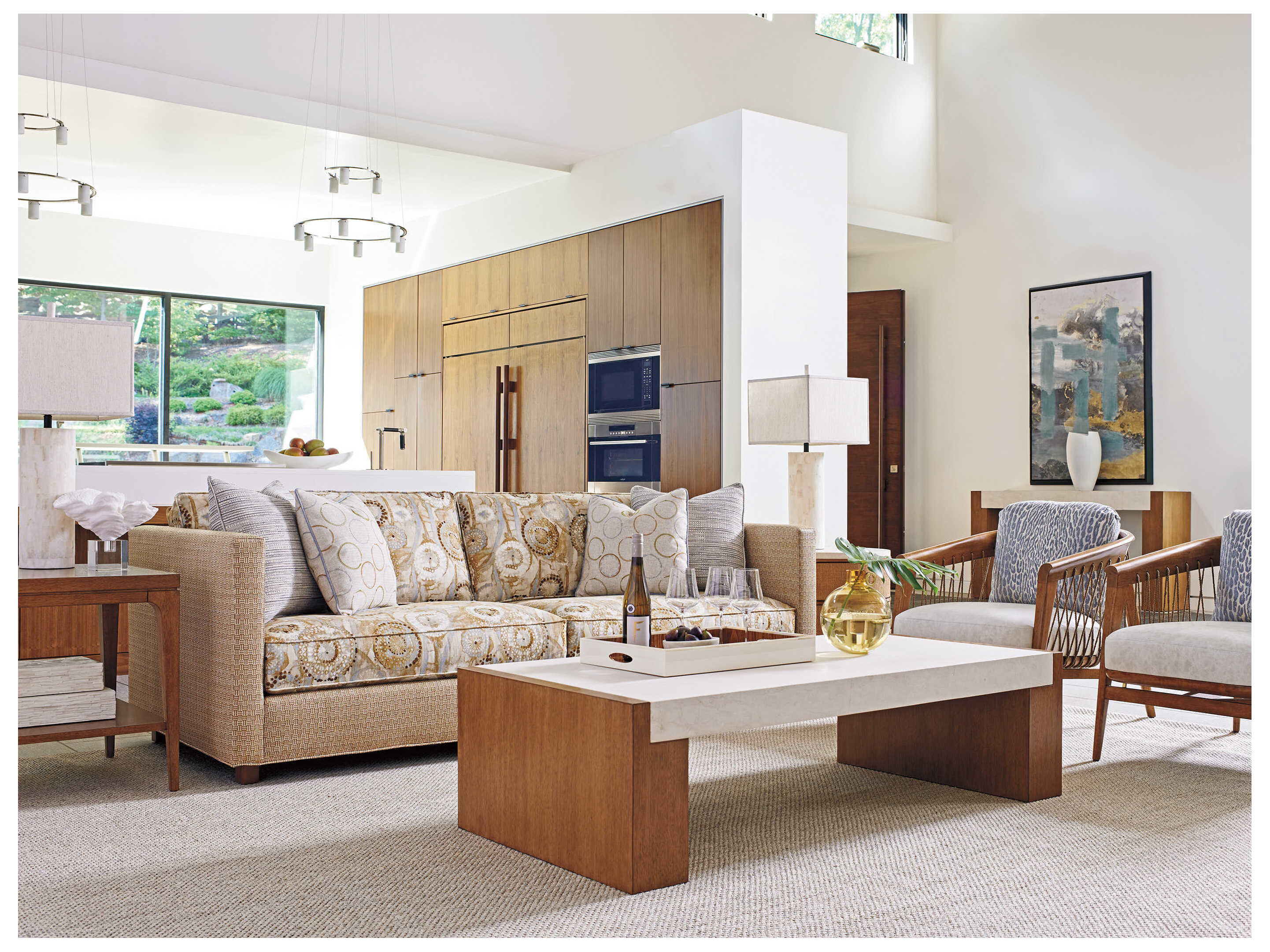 Tommy Bahama Palm Desert Kinsley Square End Table