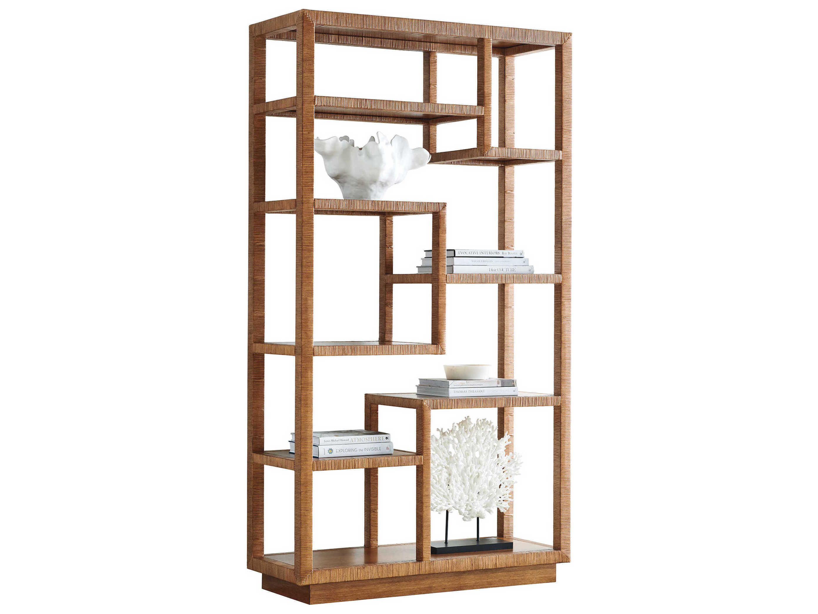 Tommy Bahama Palm Desert Bryce Raffia Etagere