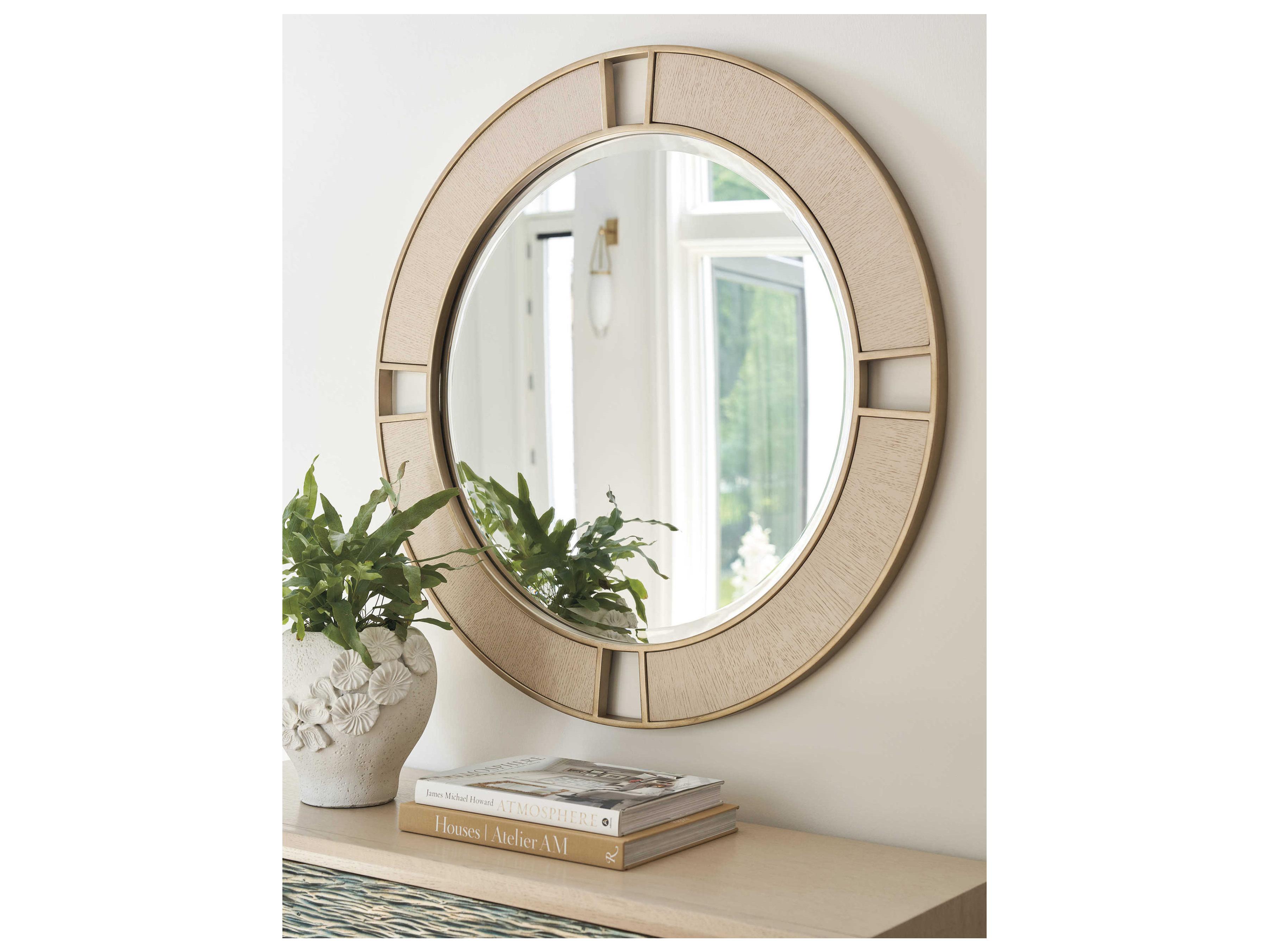 Tommy Bahama Sunset Key Nina Round Wall Mirror