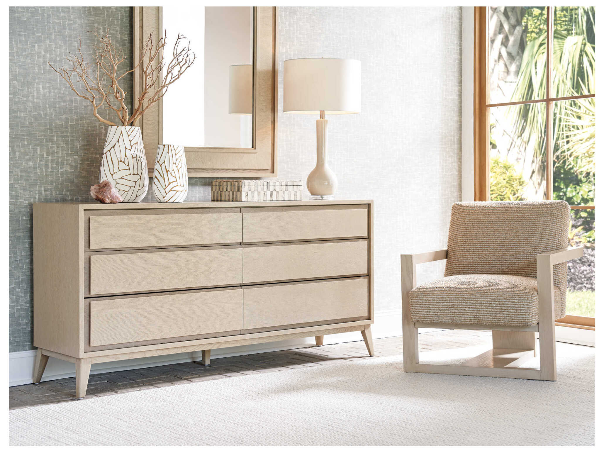 Tommy Bahama Sunset Key Latham 6 - Drawer Double Dresser