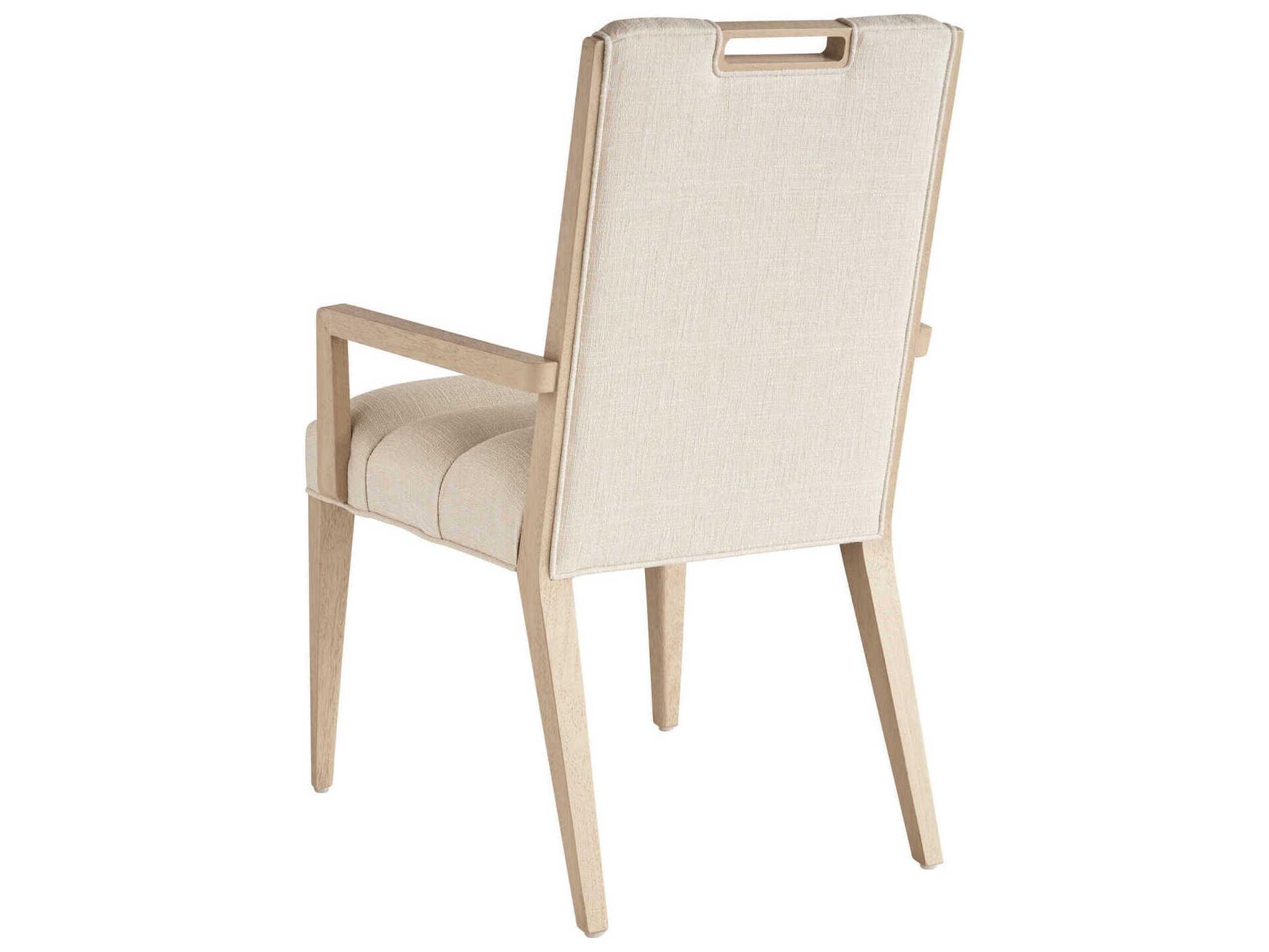 Tommy Bahama Sunset Key Aiden Channeled Fabric Arm Dining Chair