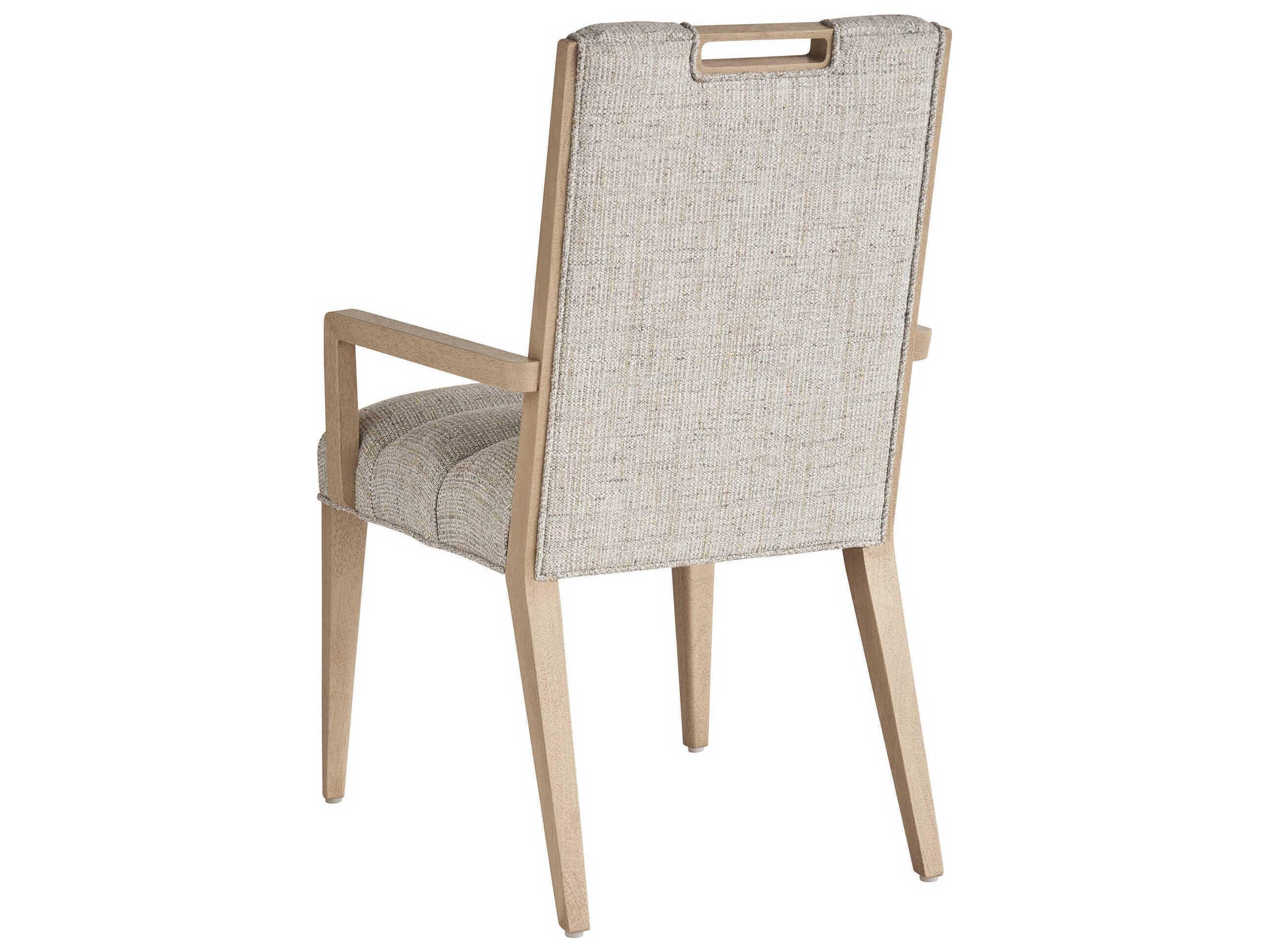 Tommy Bahama Sunset Key Aiden Channeled Fabric Arm Dining Chair