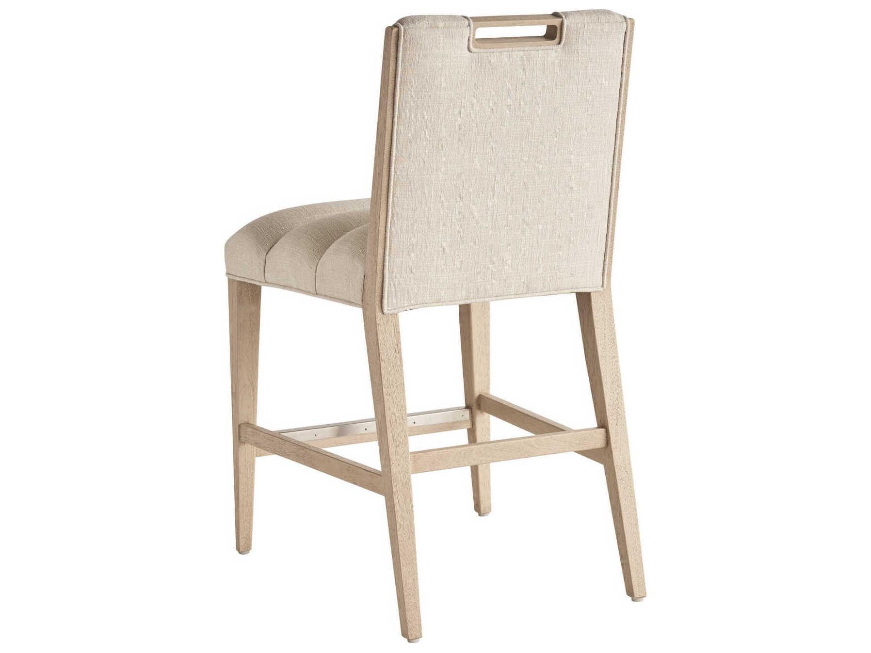 Tommy Bahama Sunset Key Greer Channeled Fabric Counter Stool