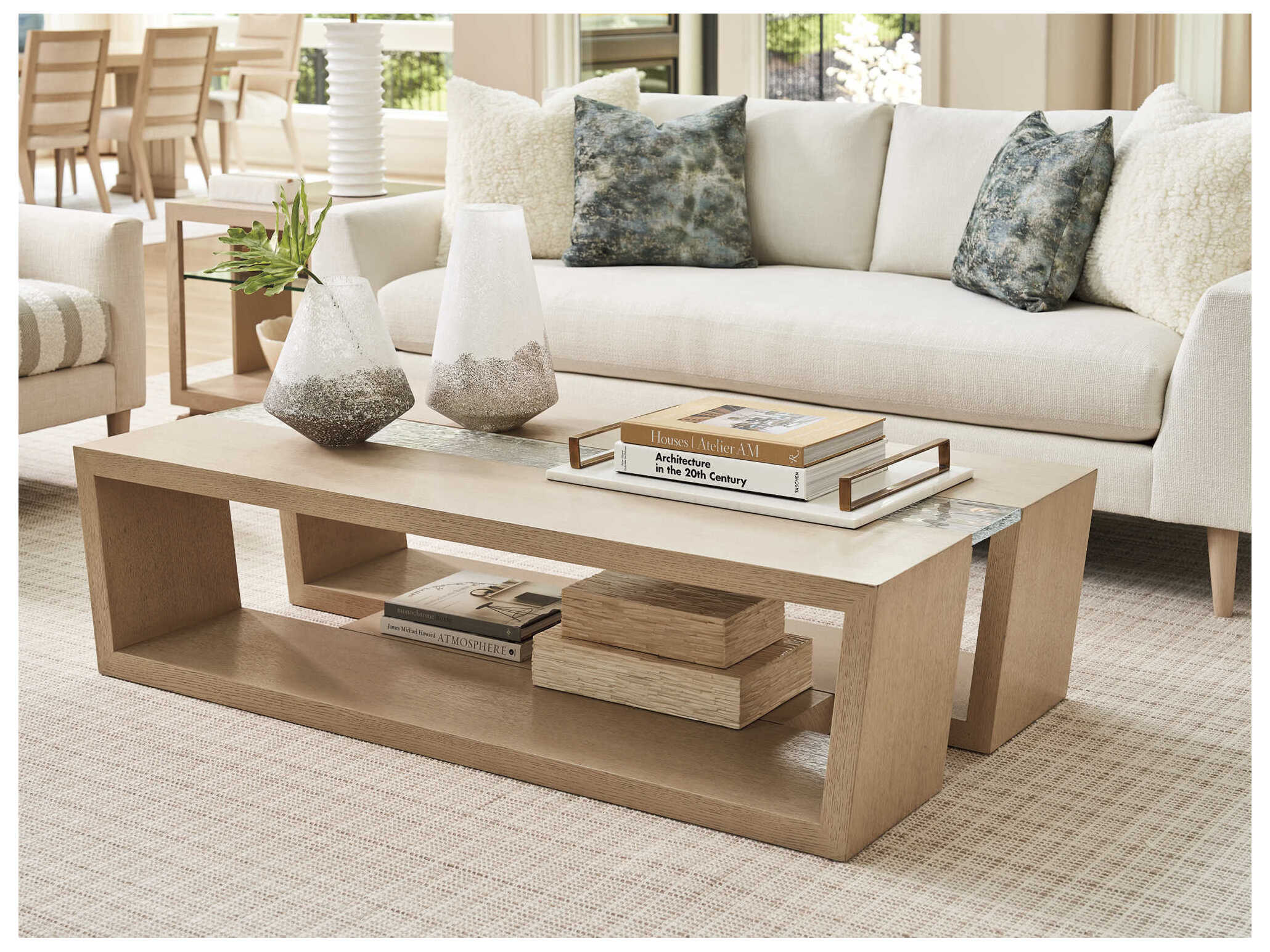 Tommy Bahama Sunset Key Fischer Rectangular Coffee Table