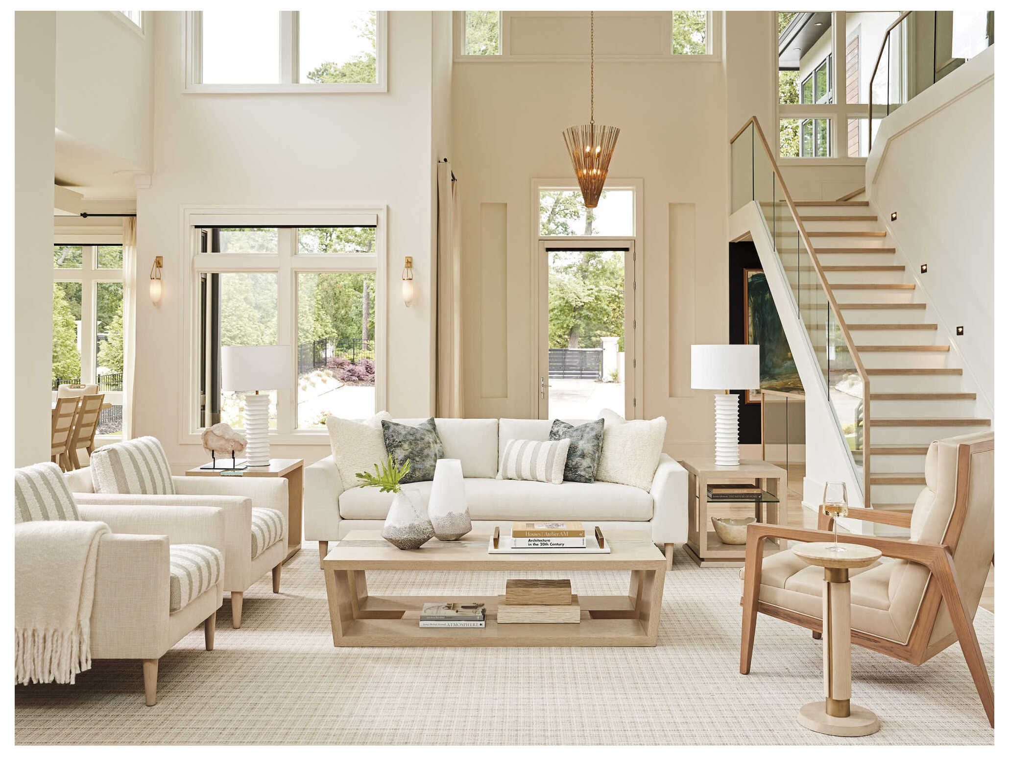 Tommy Bahama Sunset Key Fischer Rectangular Coffee Table