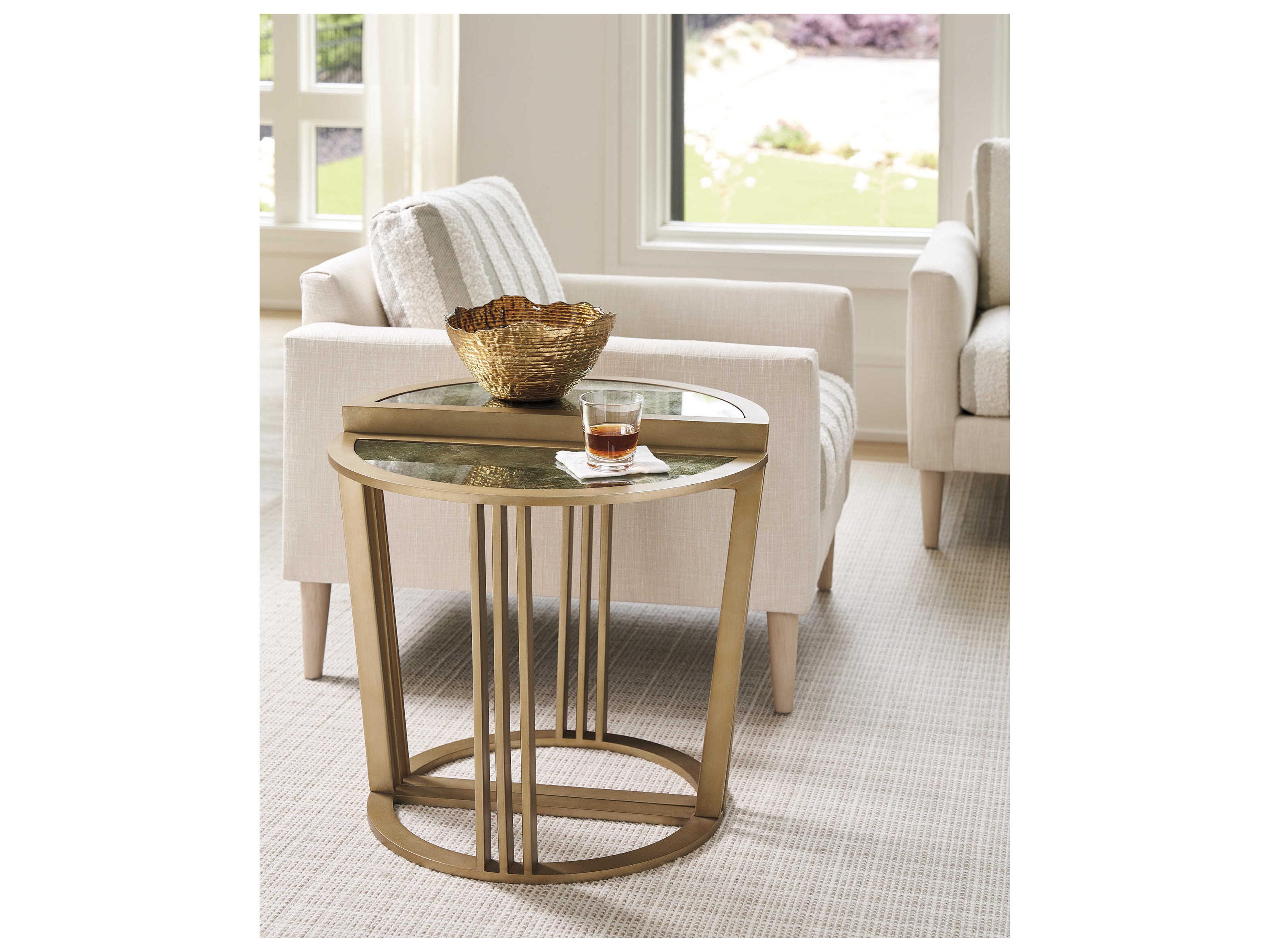 Tommy Bahama Sunset Key Brooke Bunching Round End Table
