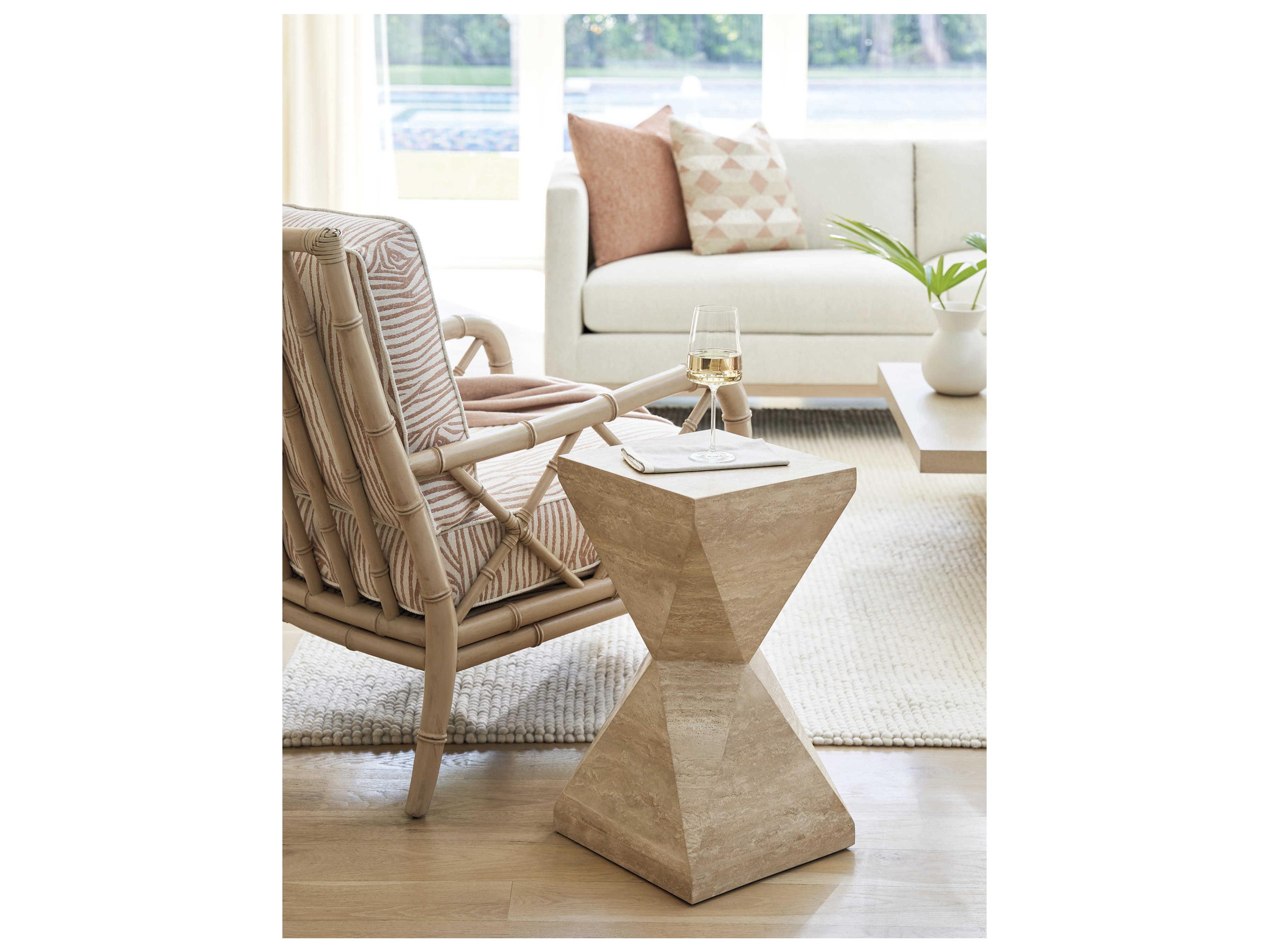 Tommy Bahama Sunset Key Shea Square End Table