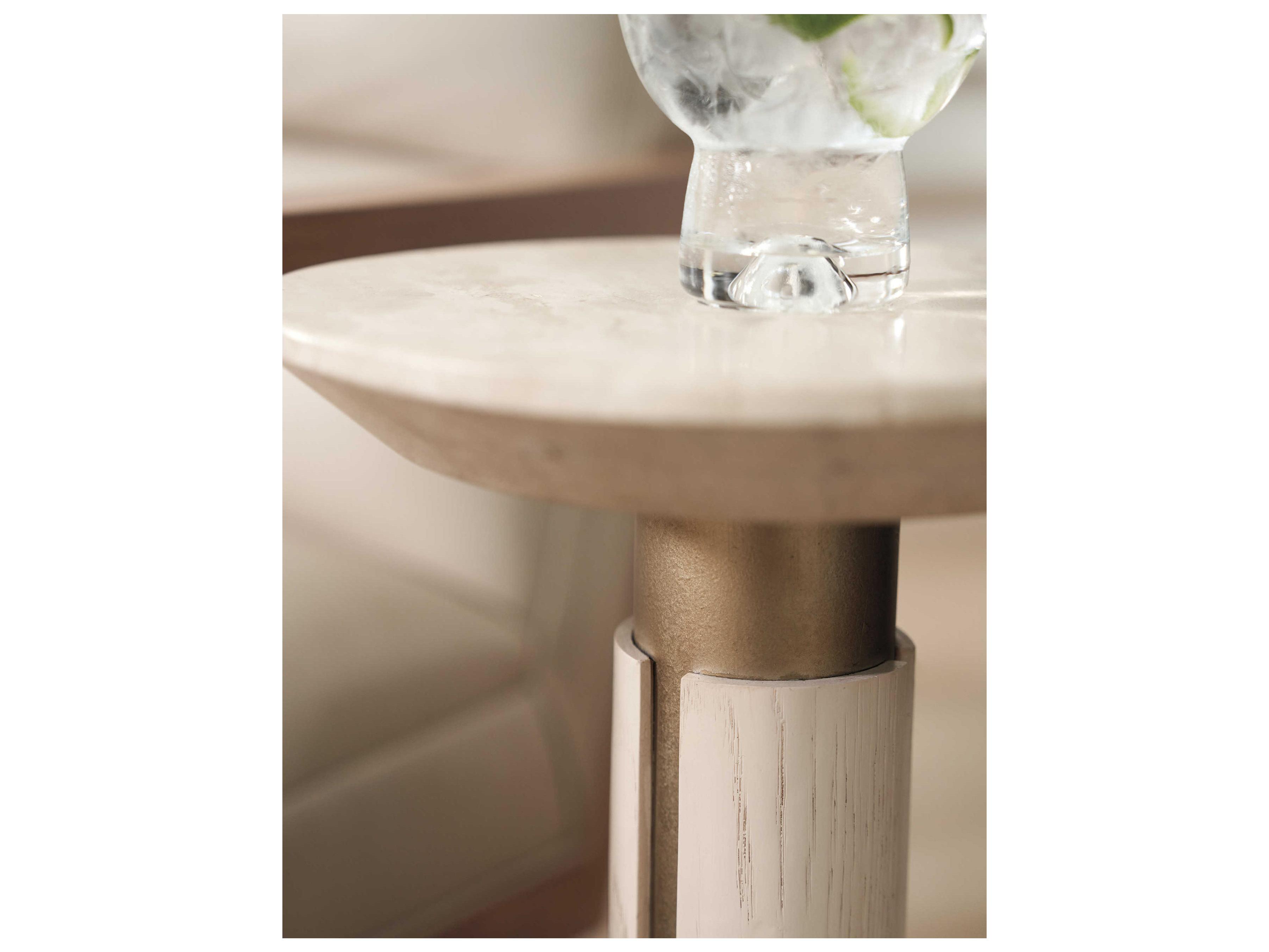 Tommy Bahama Sunset Key Carver Round End Table