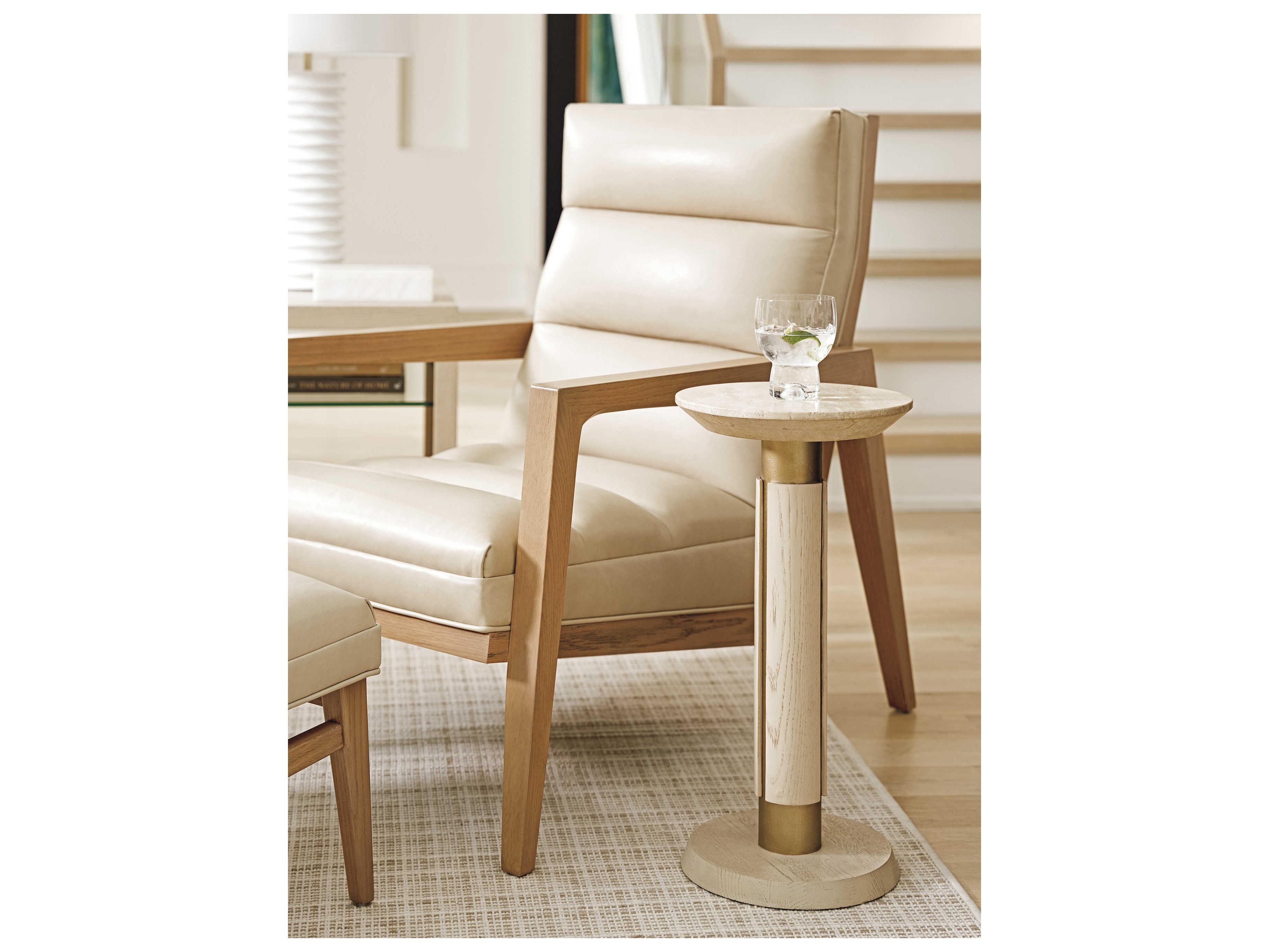 Tommy Bahama Sunset Key Carver Round End Table