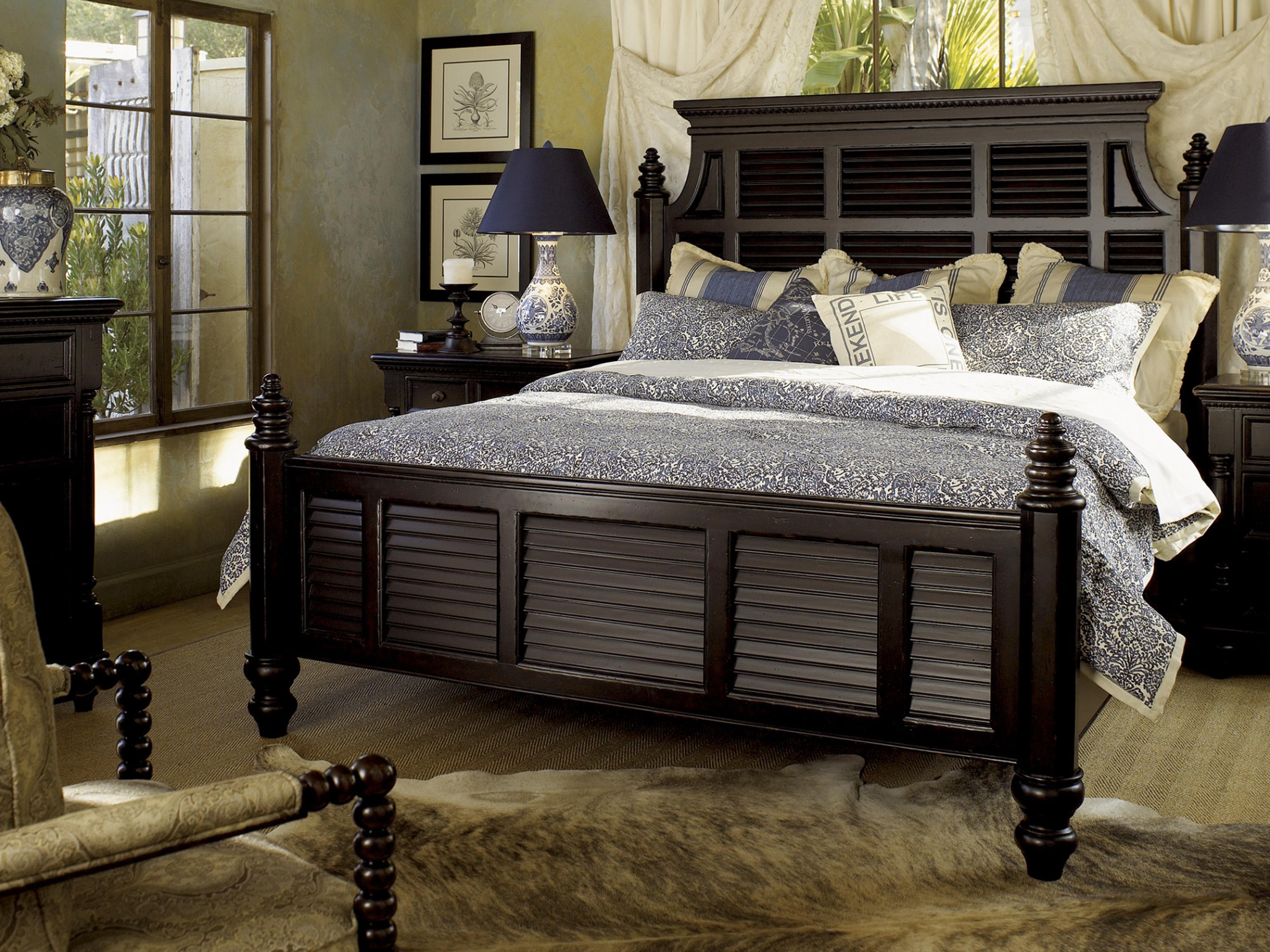 Tommy Bahama Kingstown Malabar King Panel Bed