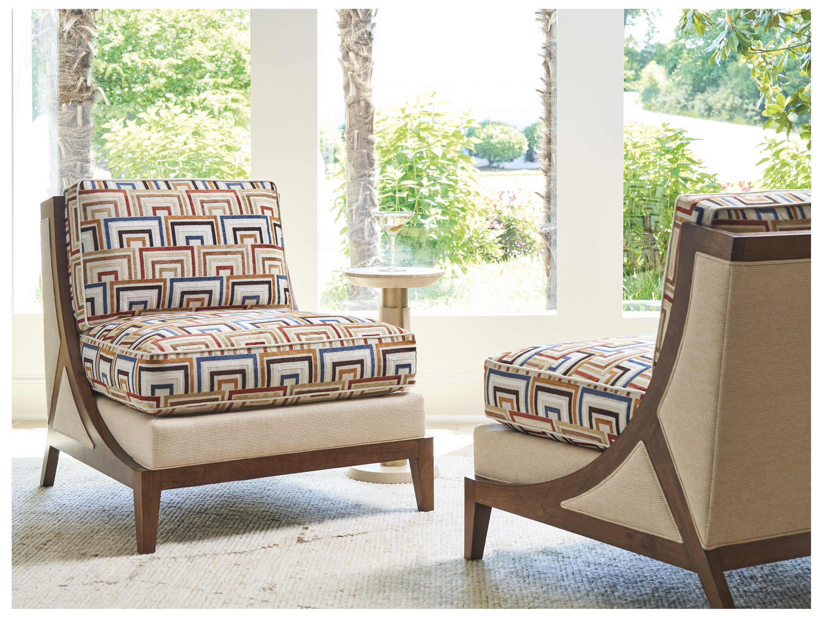 Tommy Bahama Sunset Key Tasman Fabric Accent Chair