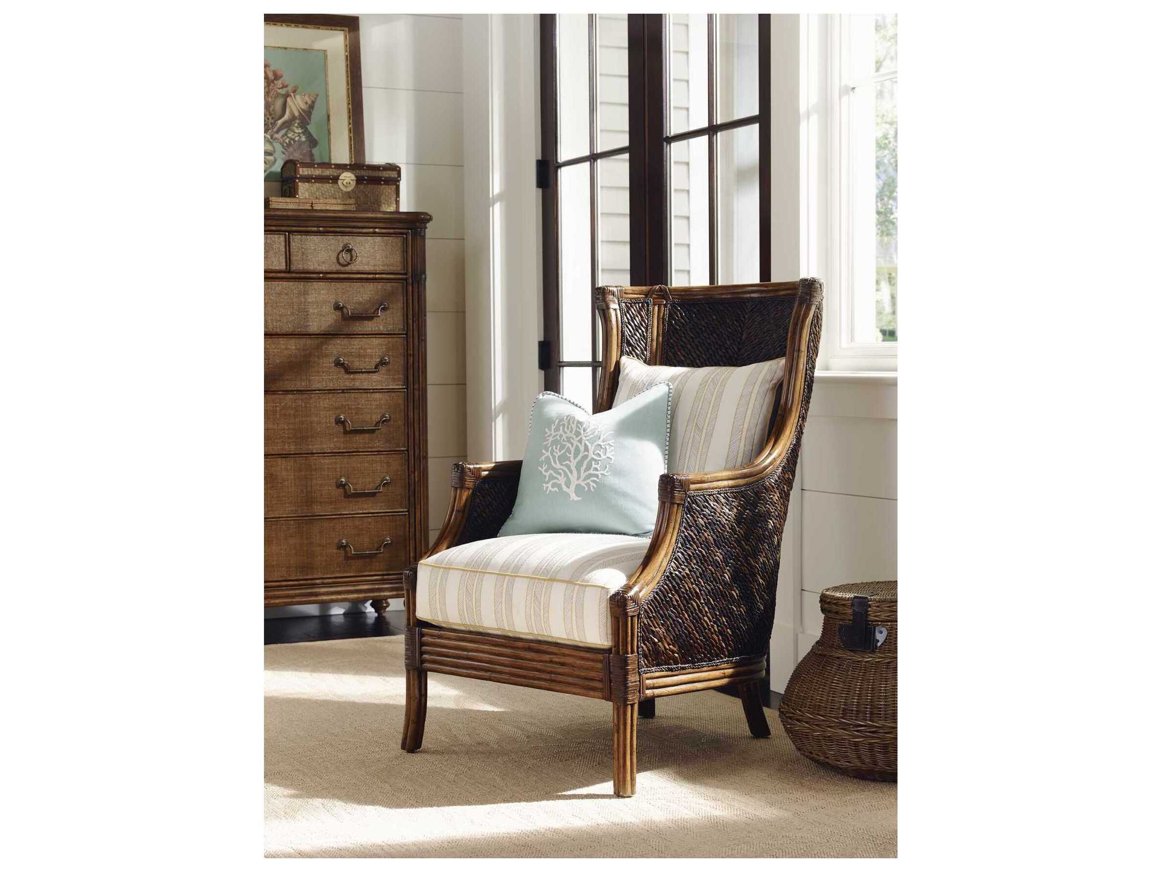Tommy Bahama Island Estate Rum Beach Accent Chair