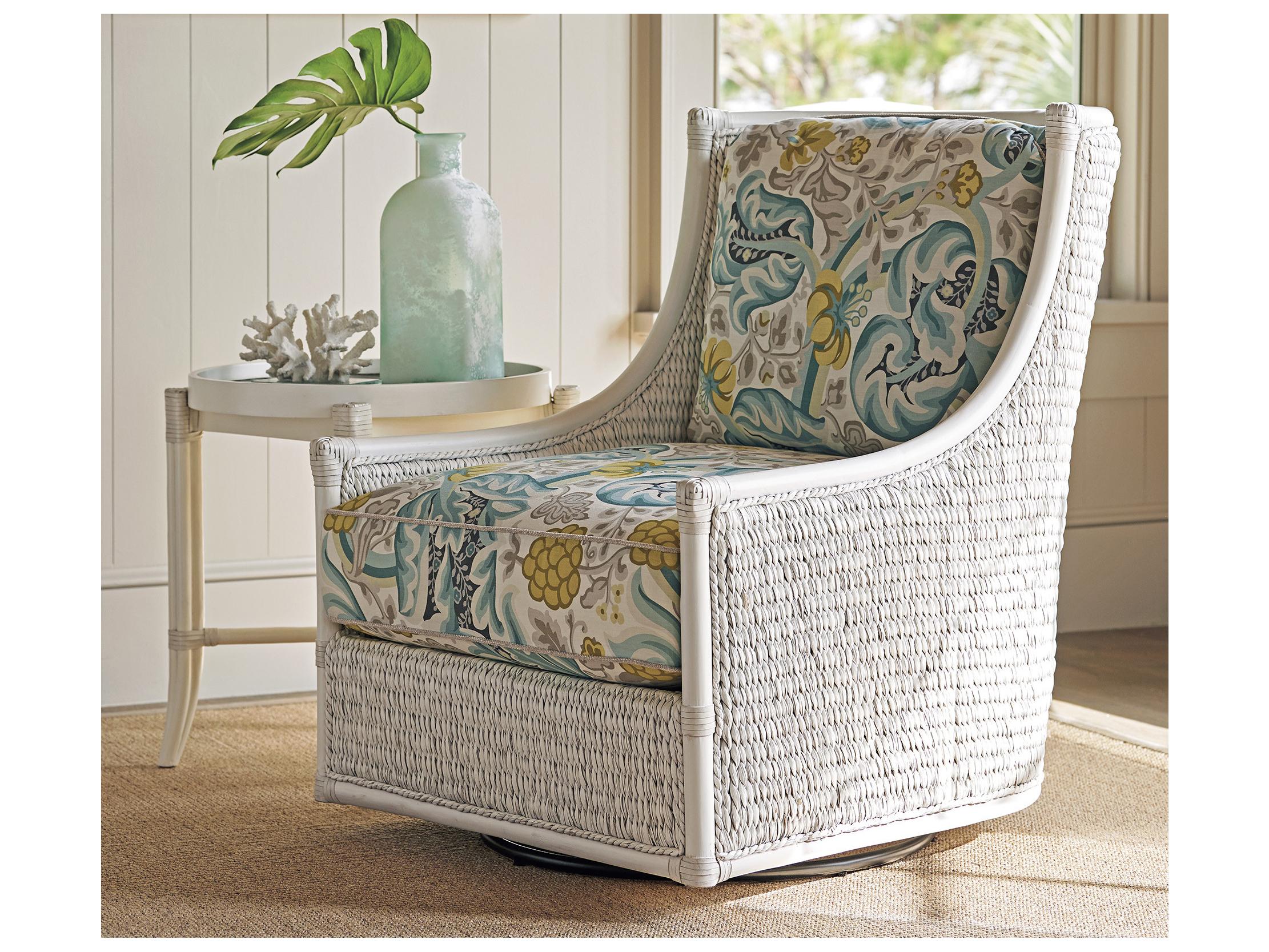 Tommy Bahama Ocean Breeze Preston Swivel Accent Chair