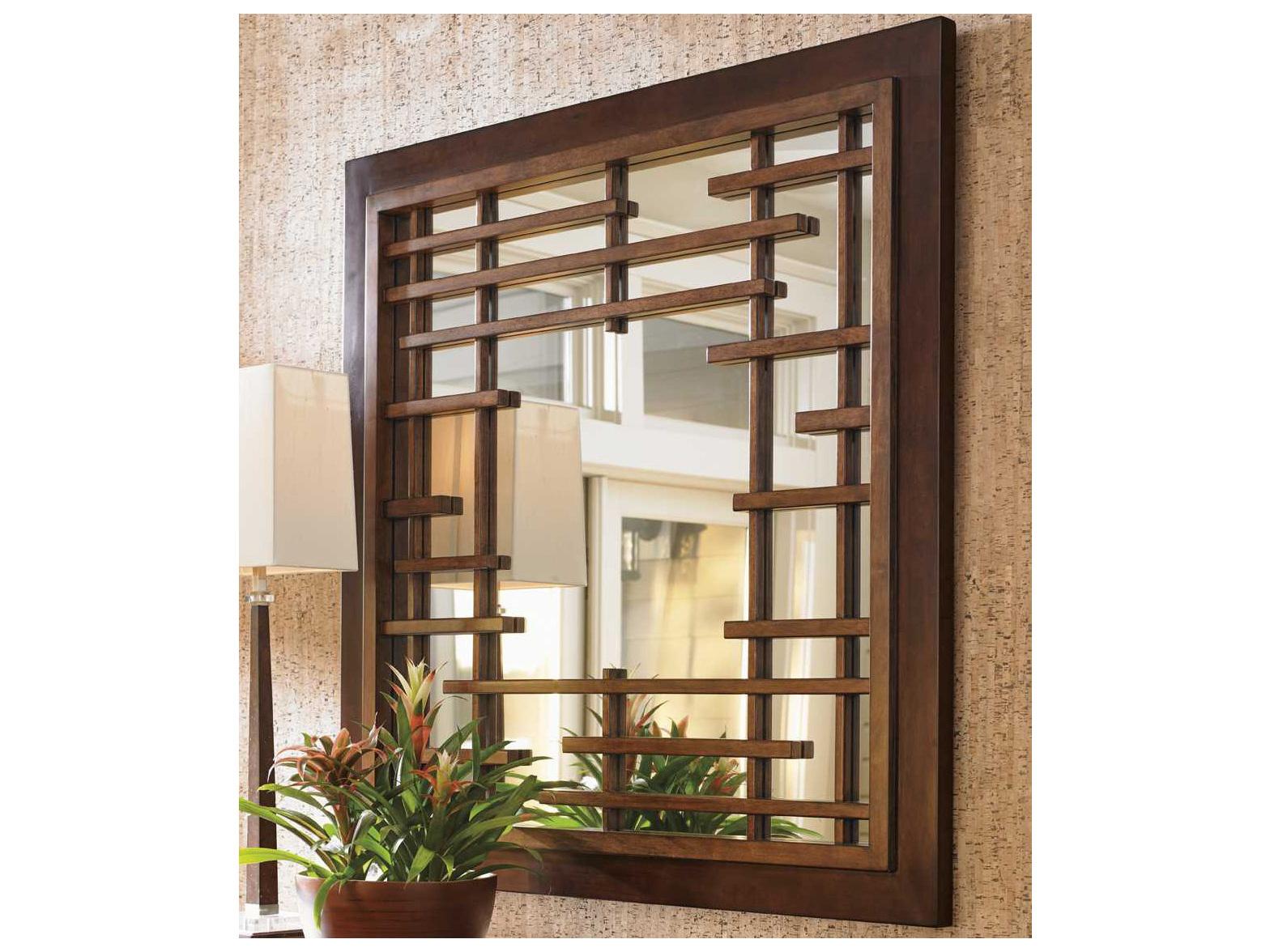 Tommy Bahama Island Fusion Mikasa Square Wall Mirror
