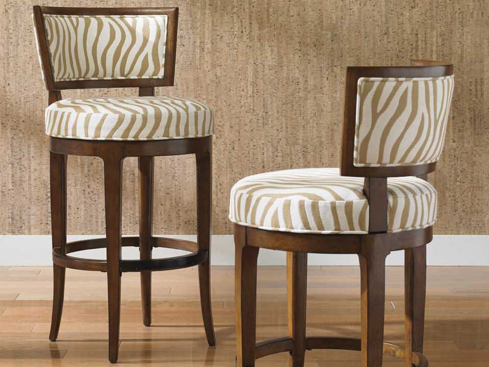 Tommy Bahama Island Fusion Sebana Upholstered Swivel Bar Stool