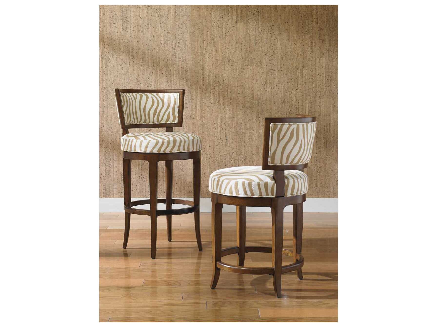 Tommy Bahama Island Fusion Sebana Upholstered Swivel Bar Stool